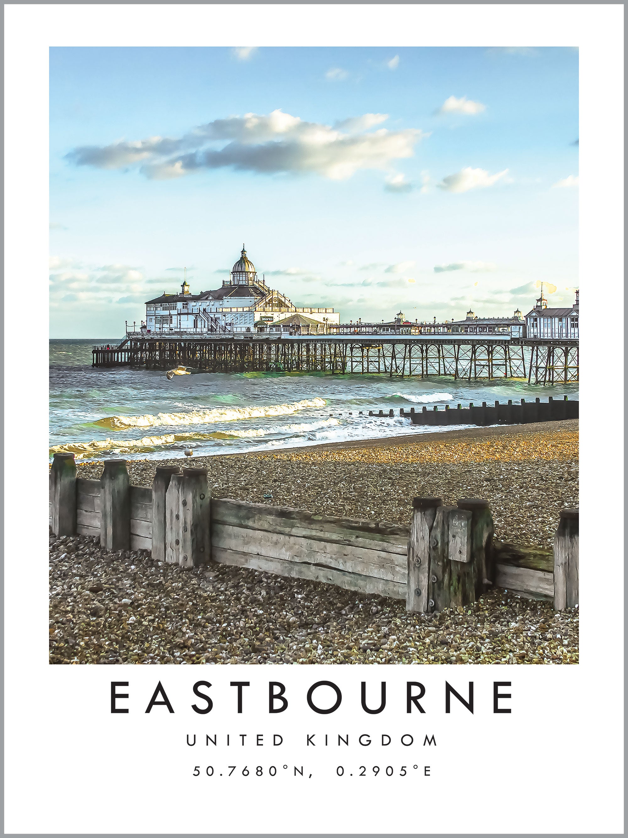 Eastbourne Travel Print
