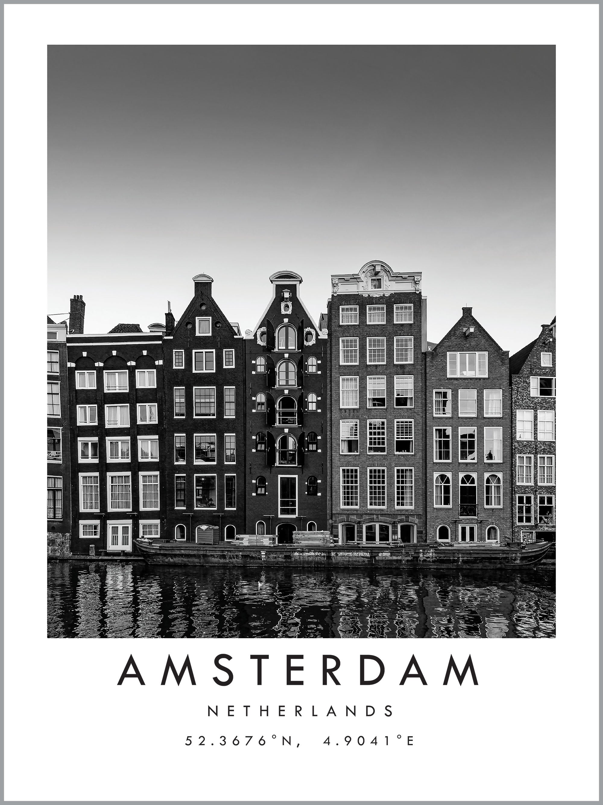 Amsterdam Travel Print