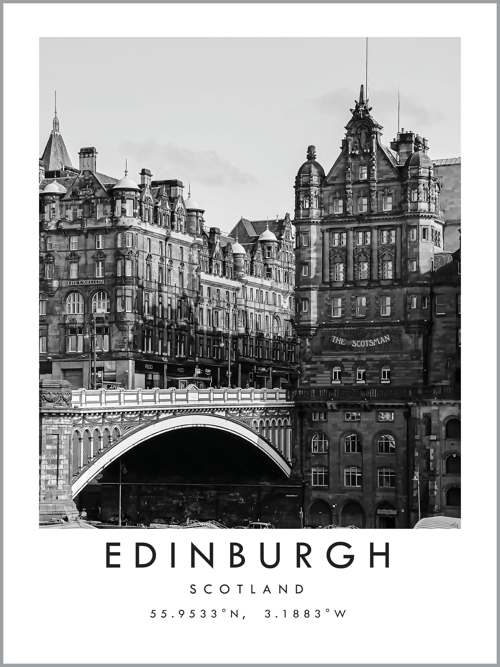 Edinburgh Travel Print