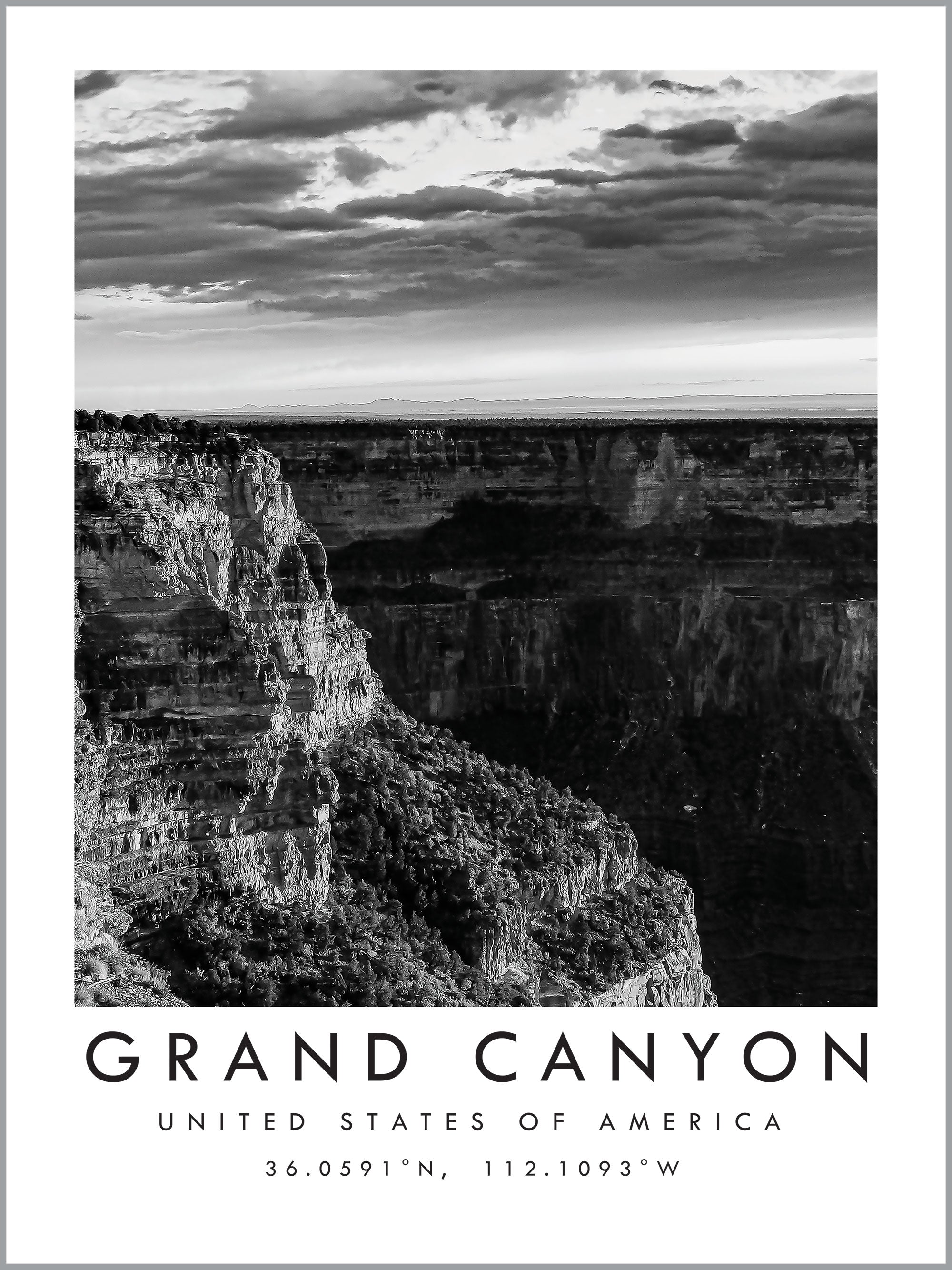 Grand Canyon Travel Print