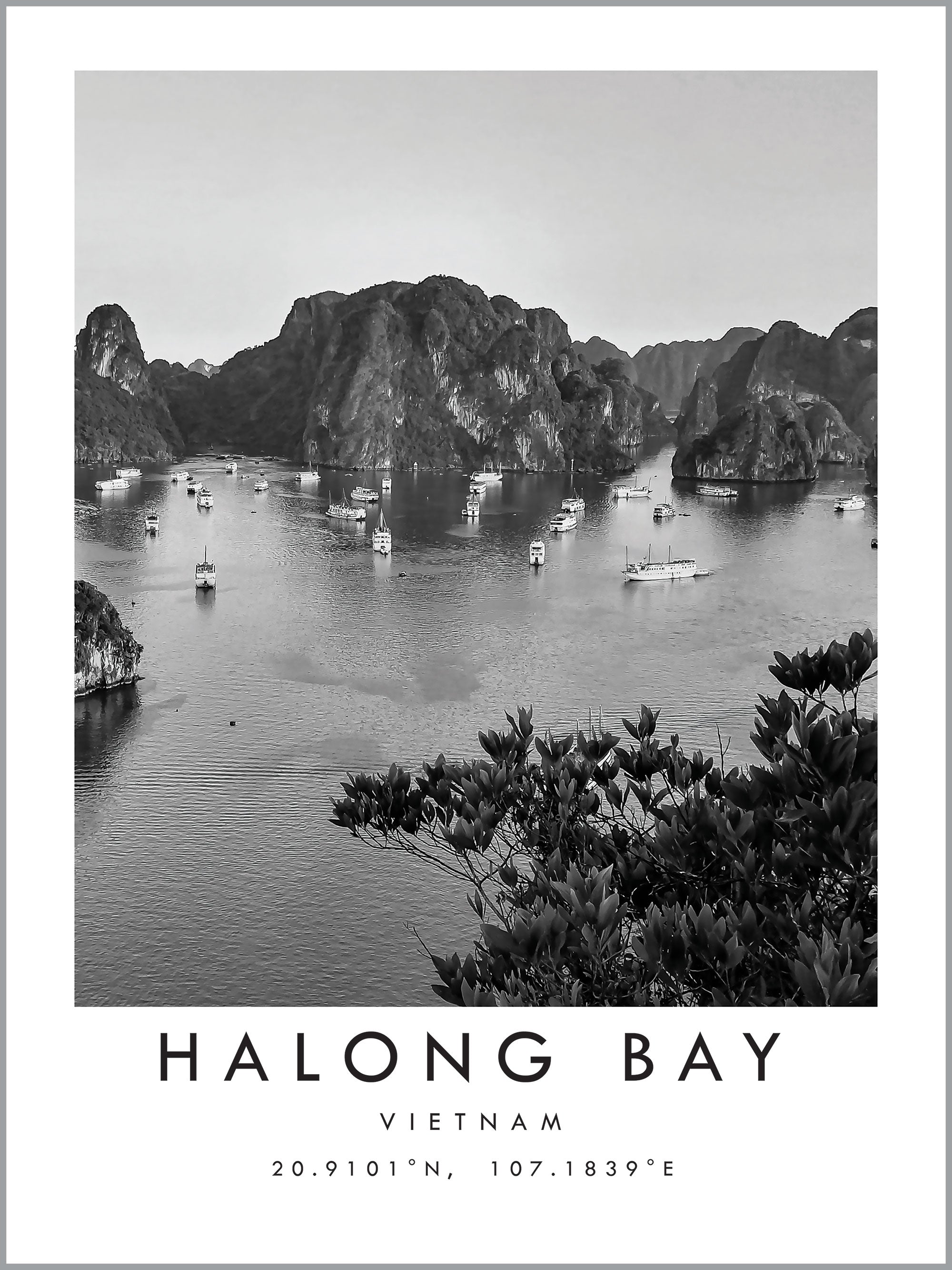 Halong Bay Travel Print