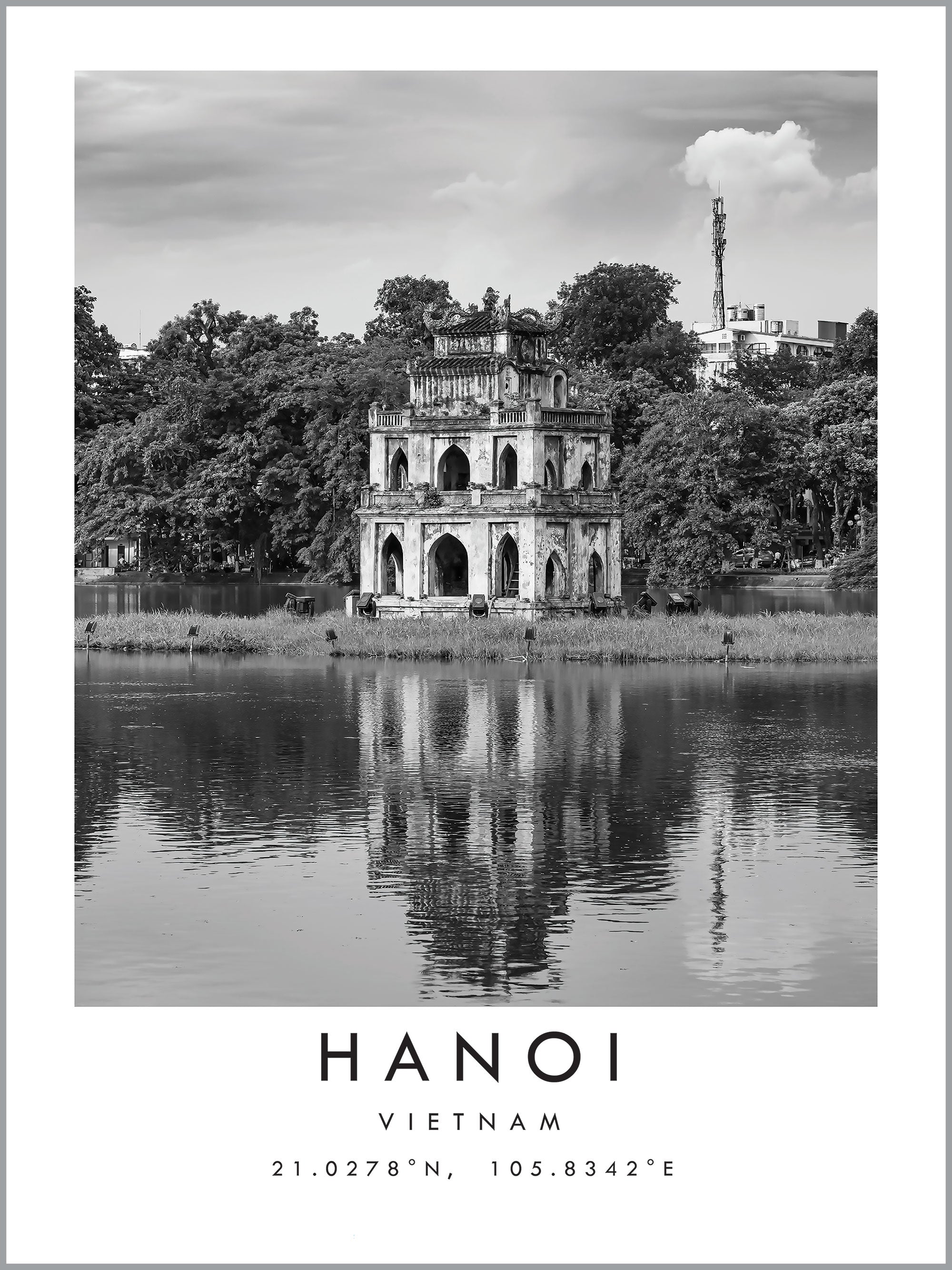 Hanoi Travel Print
