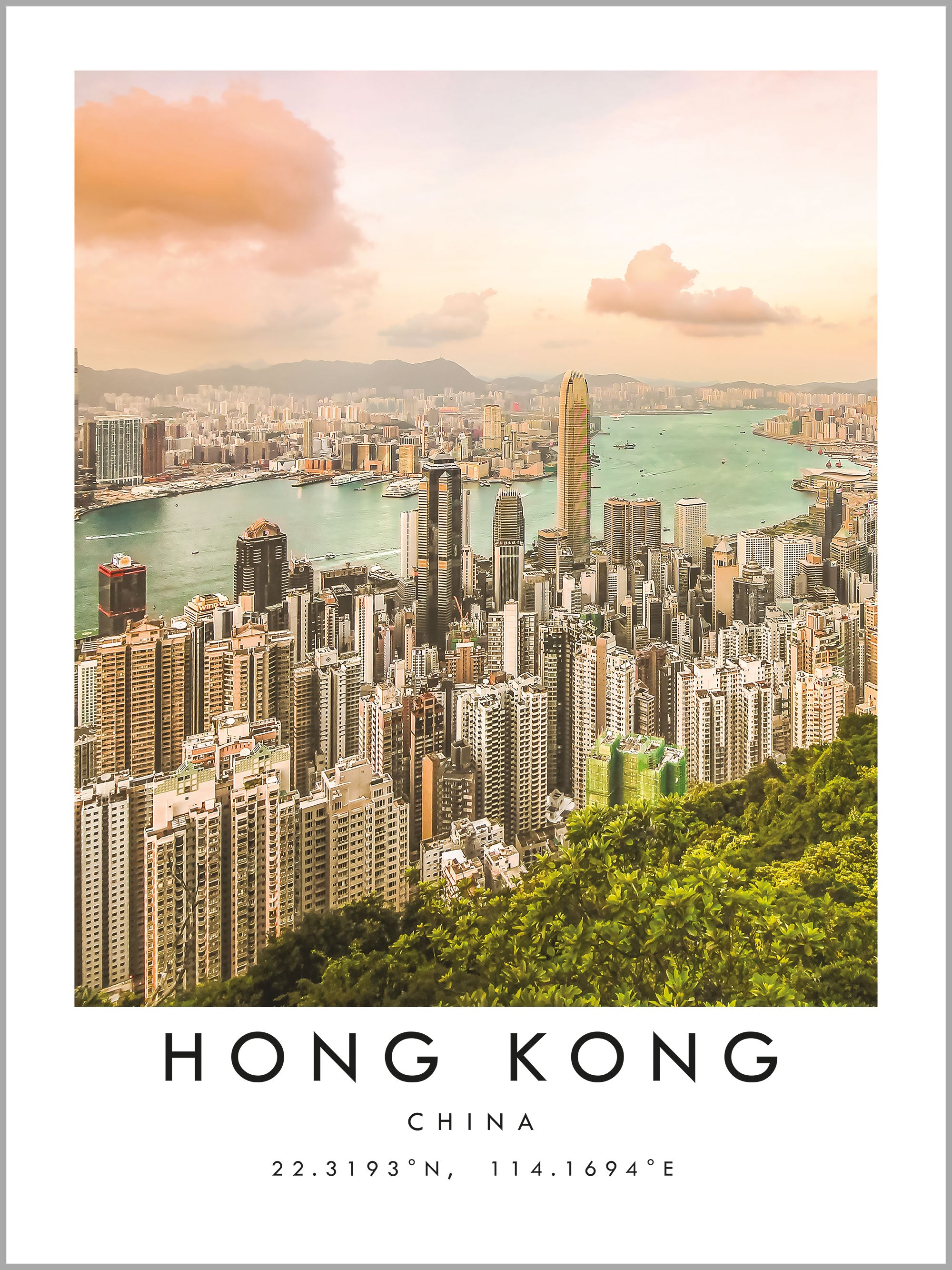 Hong Kong Travel Print