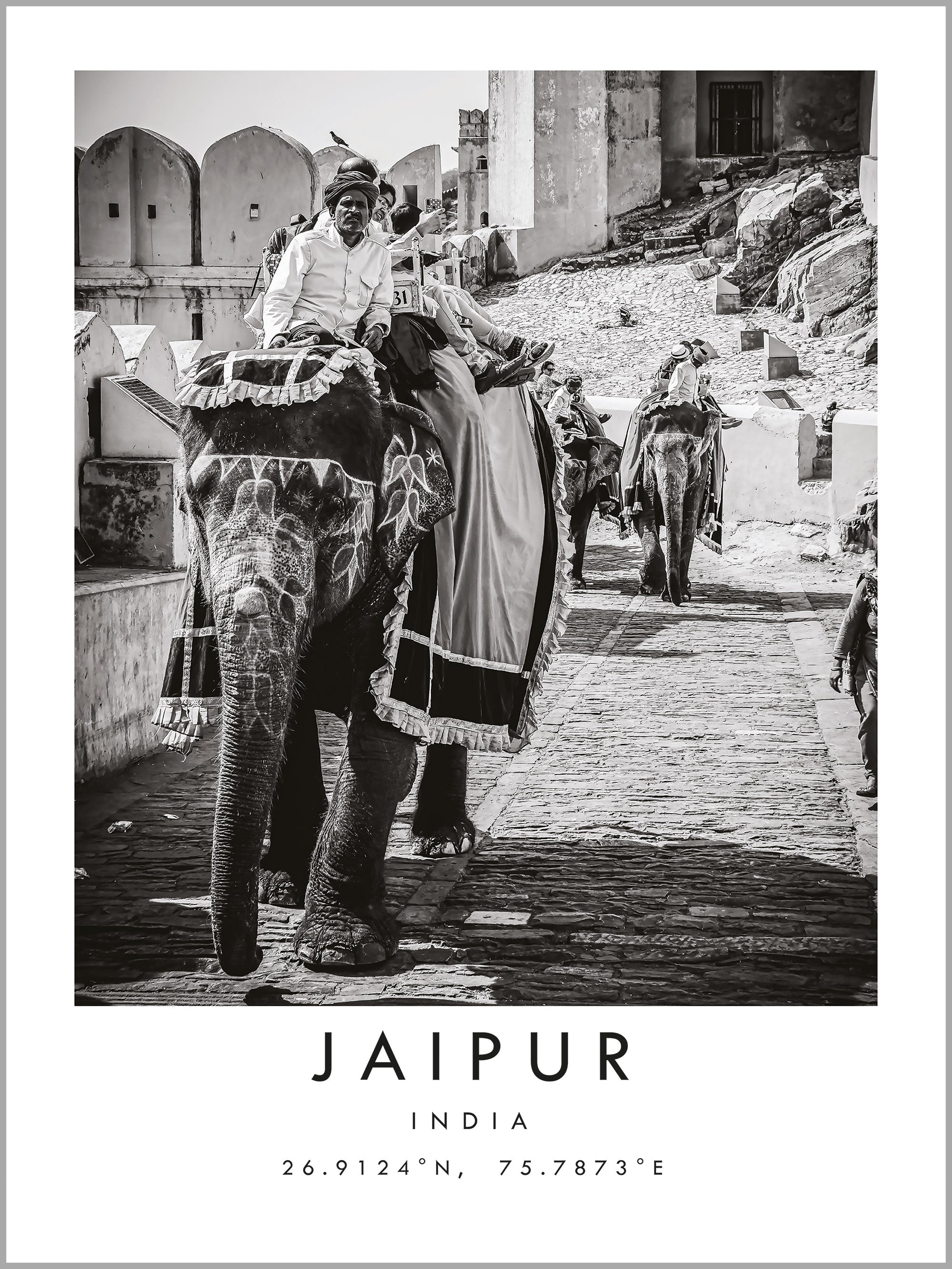 Jaipur Travel Print
