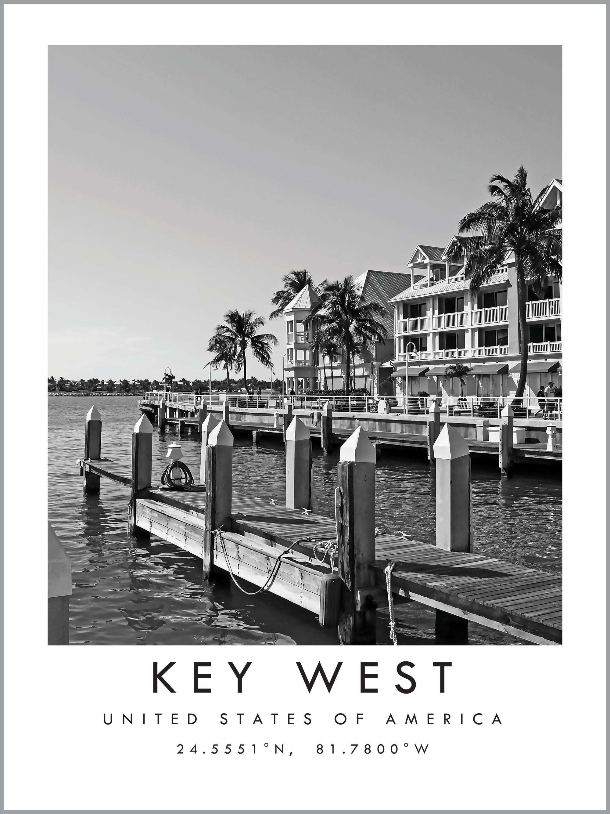 Key West Travel Print