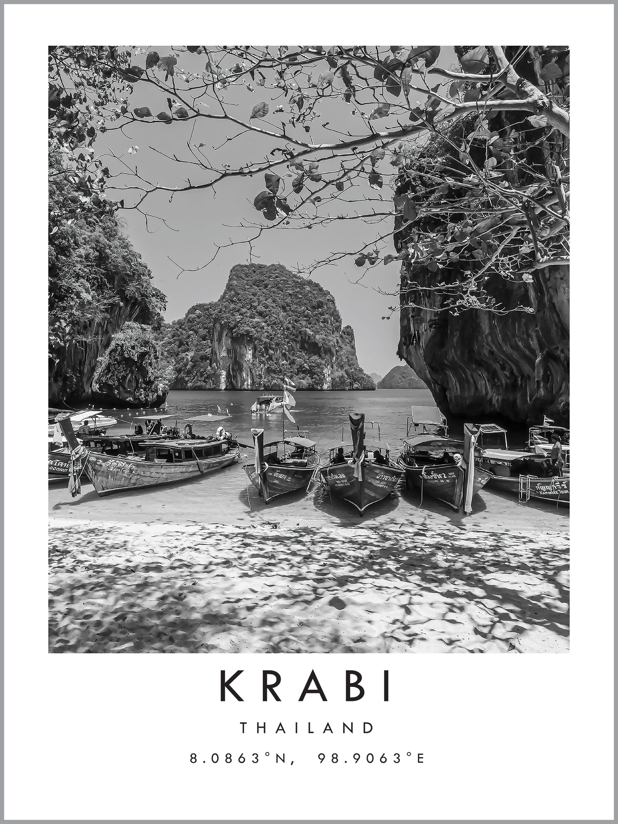 Krabi Travel Print