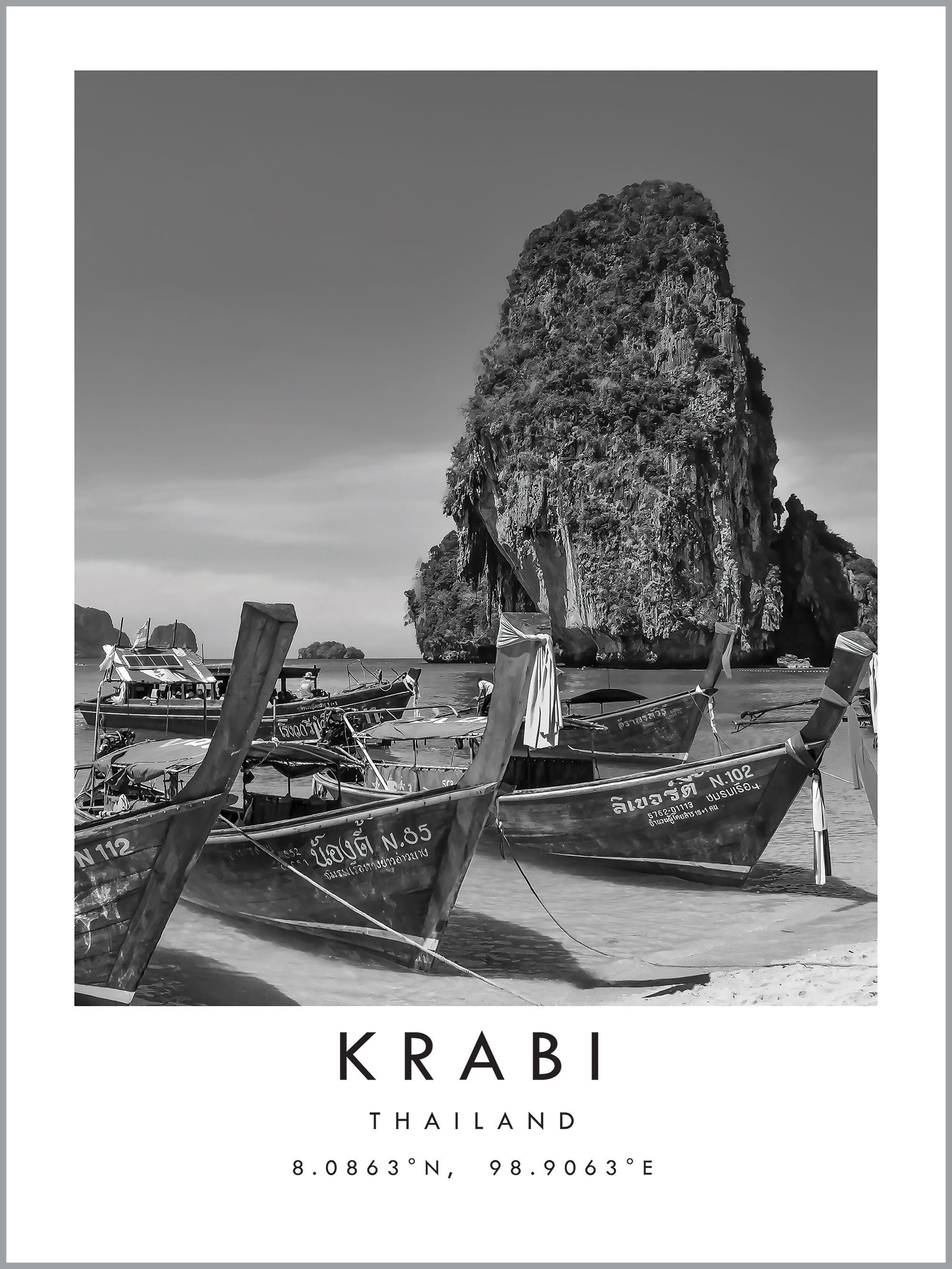 Krabi Travel Print