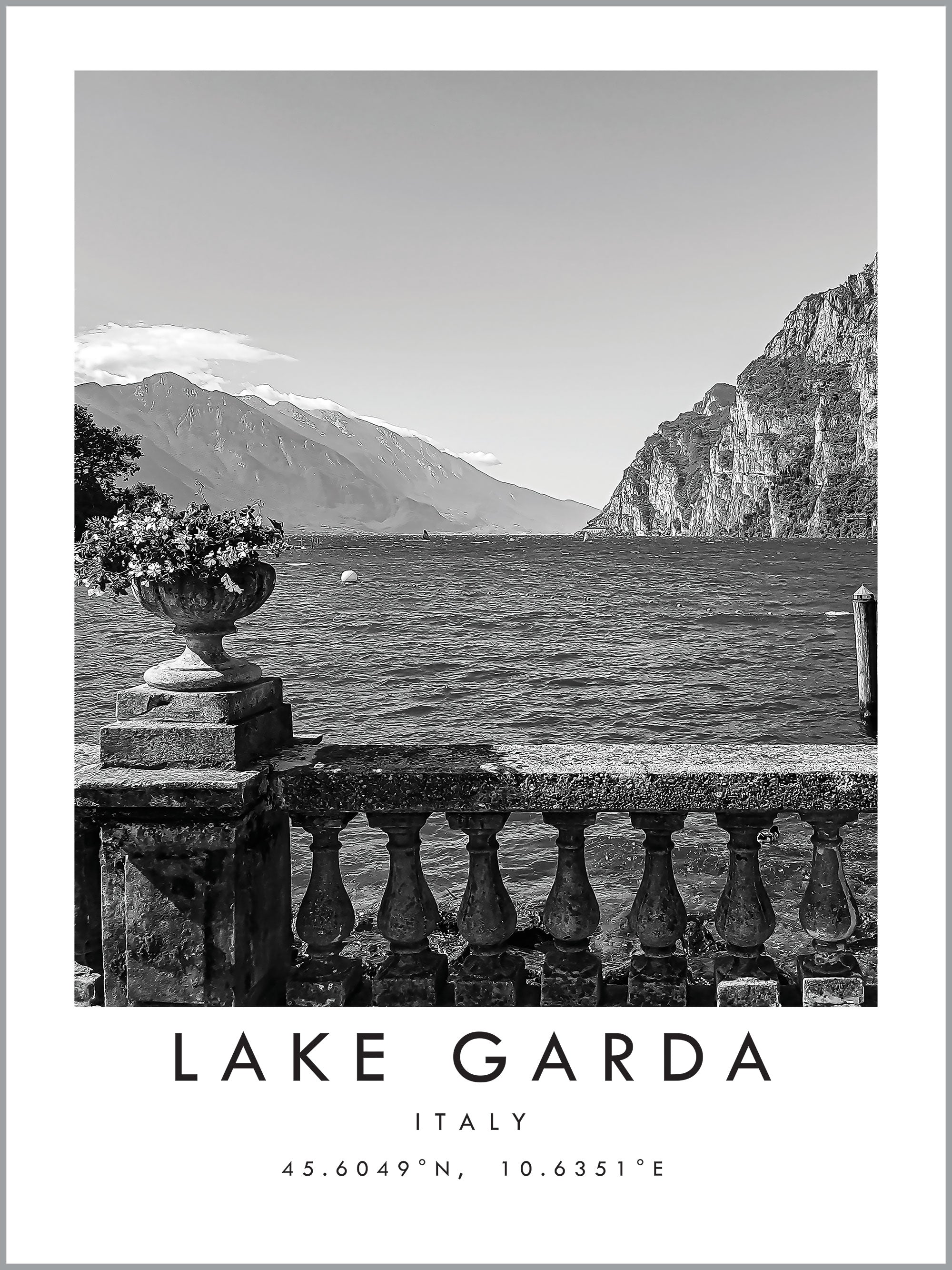 Lake Garda Travel Print