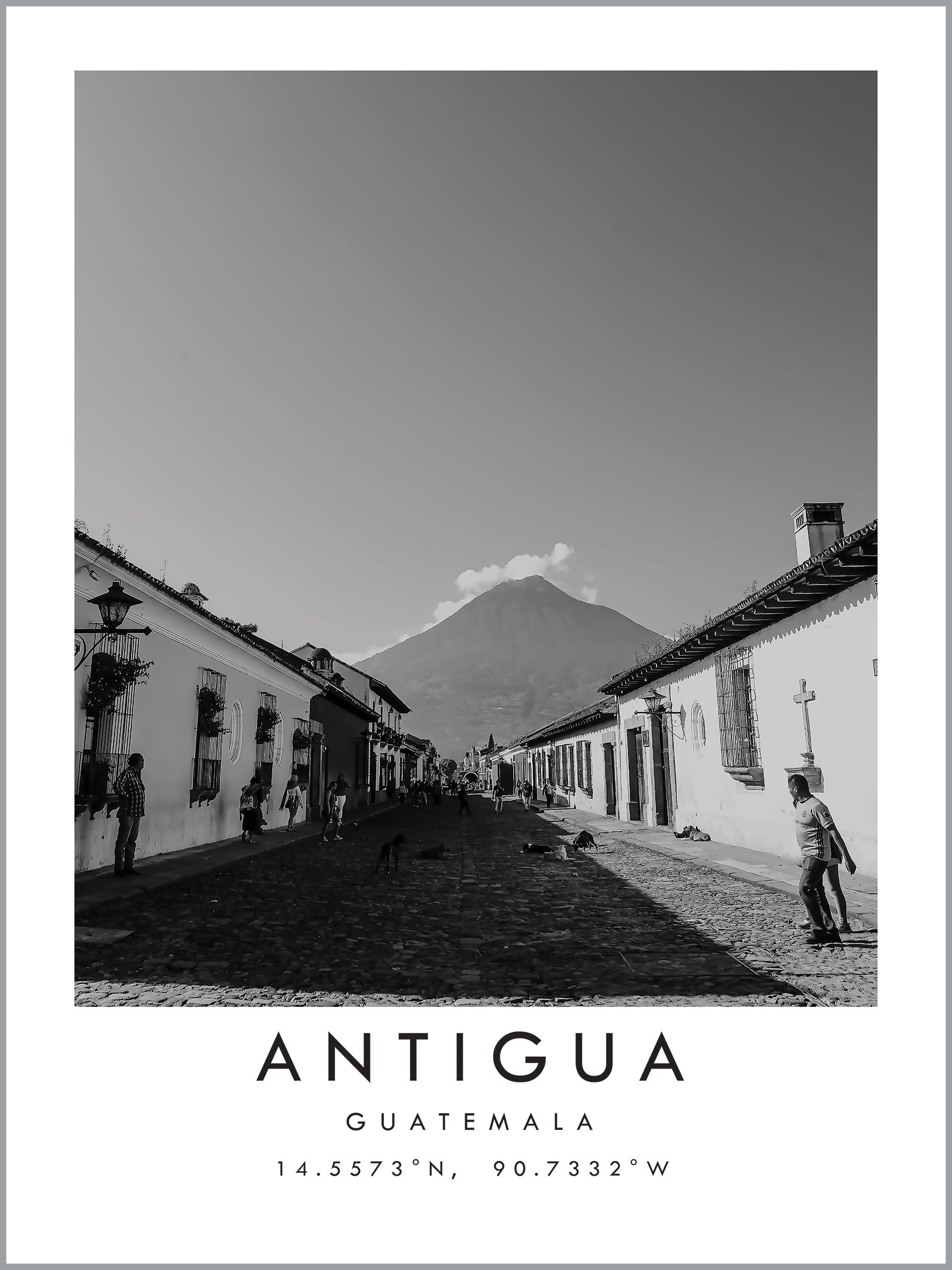 Antigua Travel Print