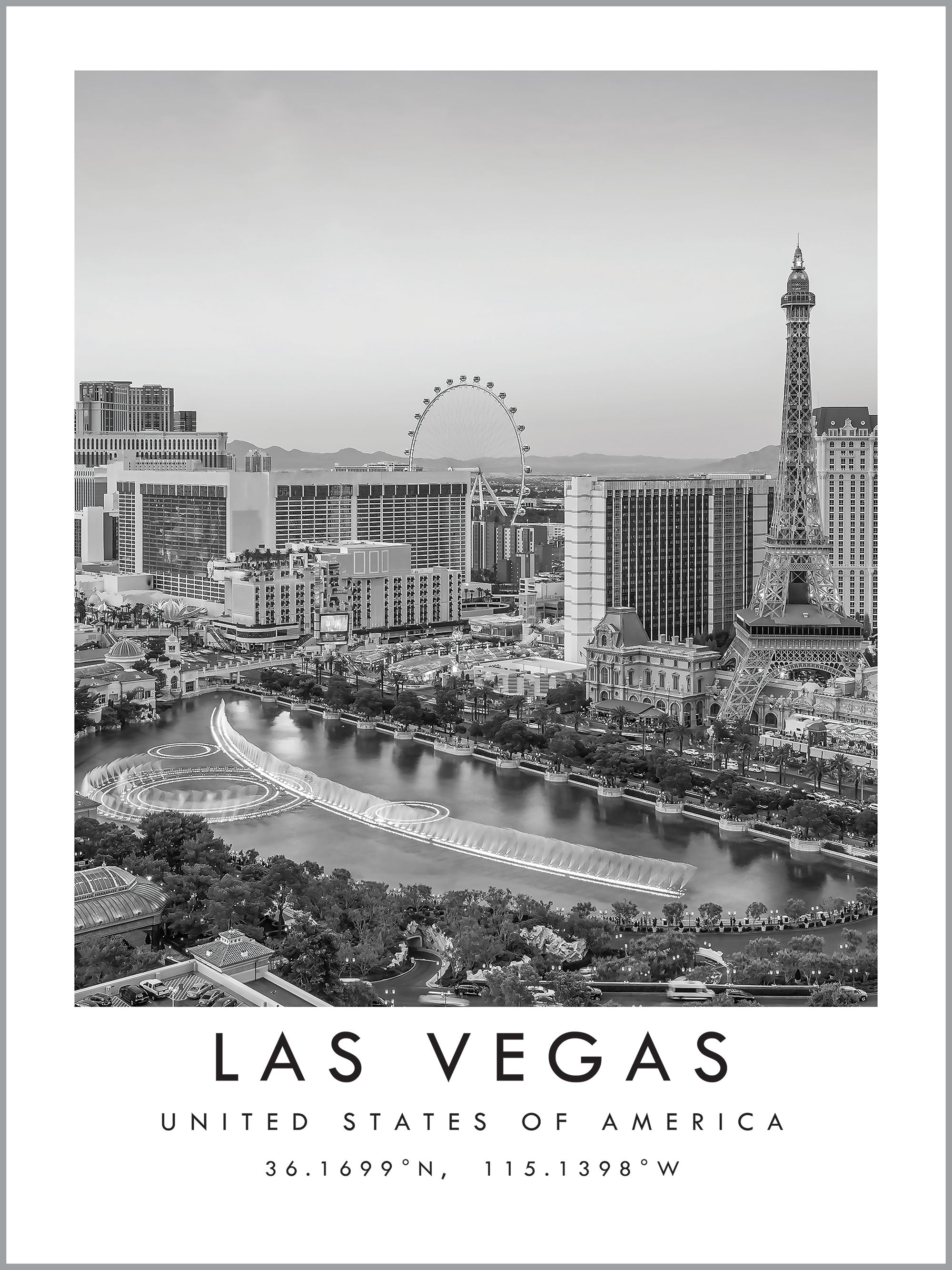 Las Vegas Travel Print