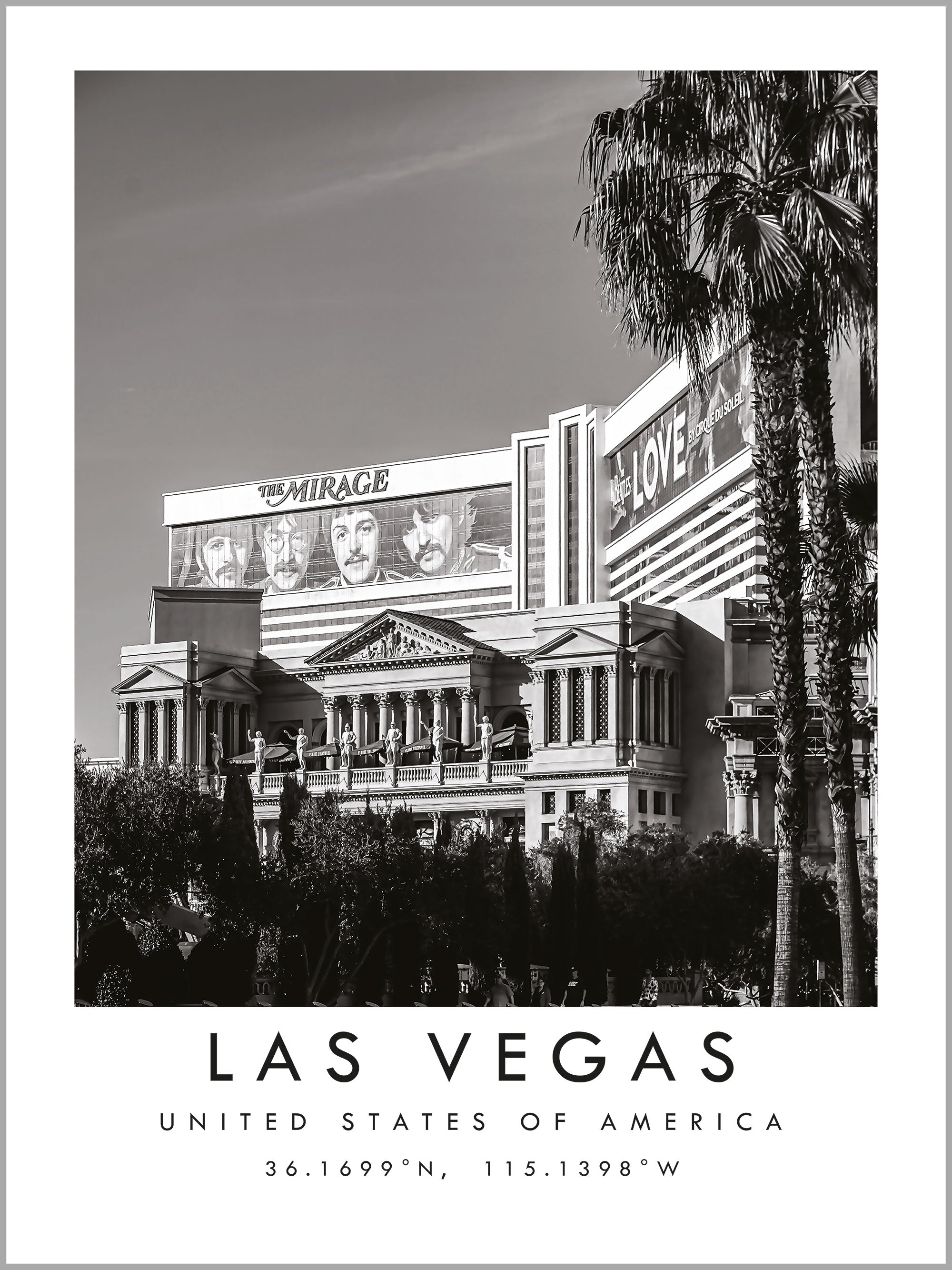 Las Vegas Travel Print