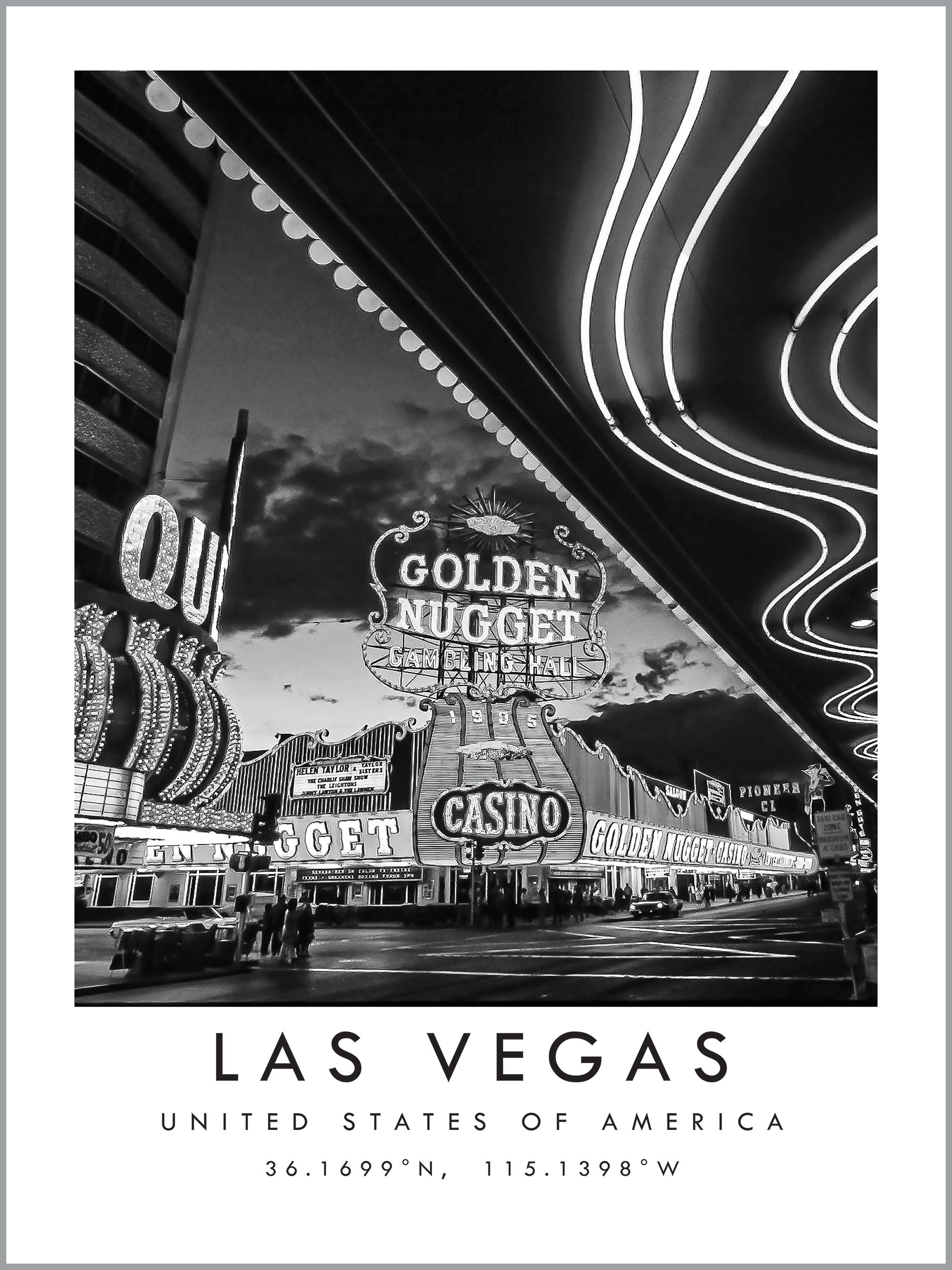 Las Vegas Travel Print