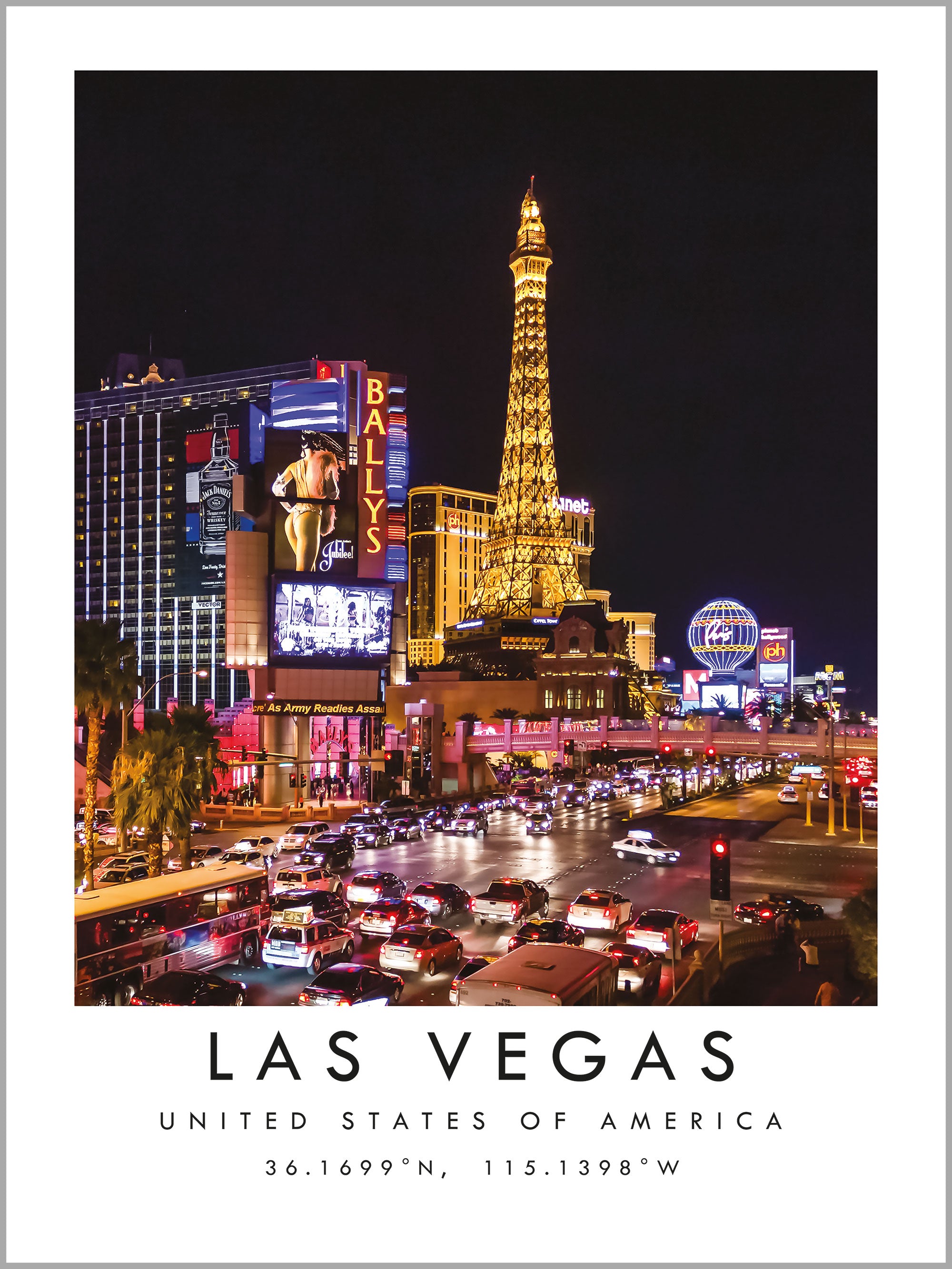 Las Vegas Travel Print