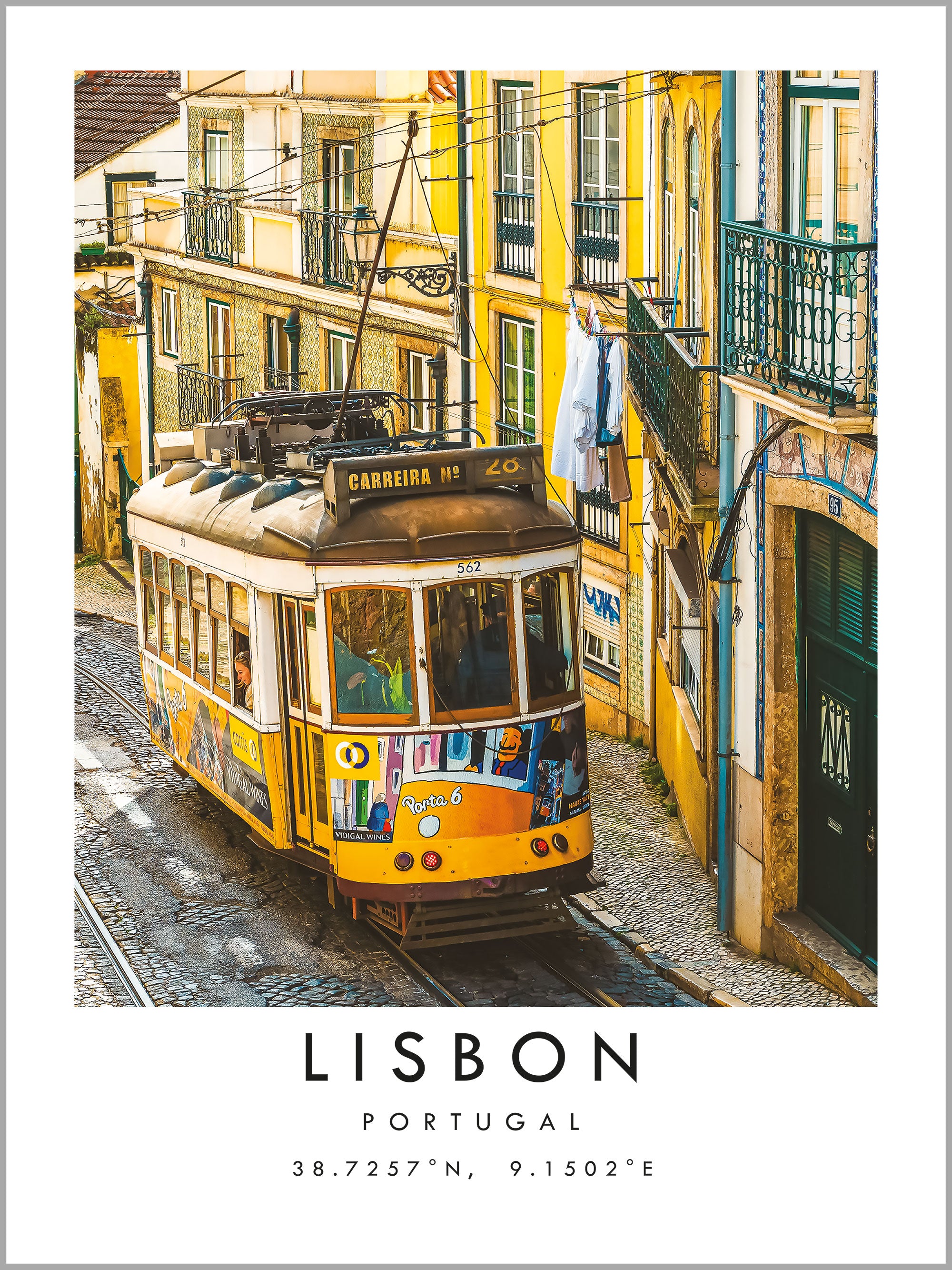 Lisbon Travel Print