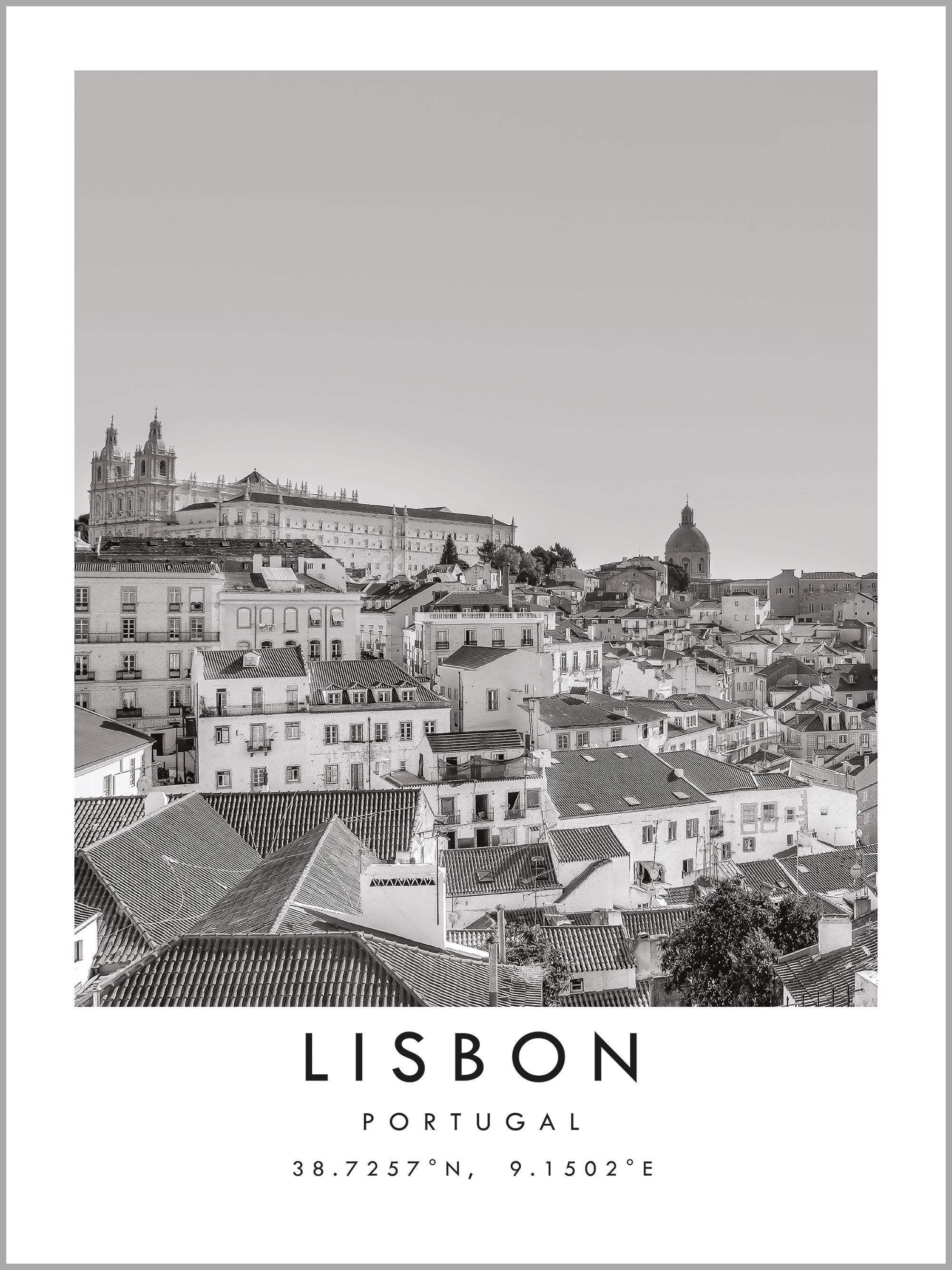 Lisbon Travel Print