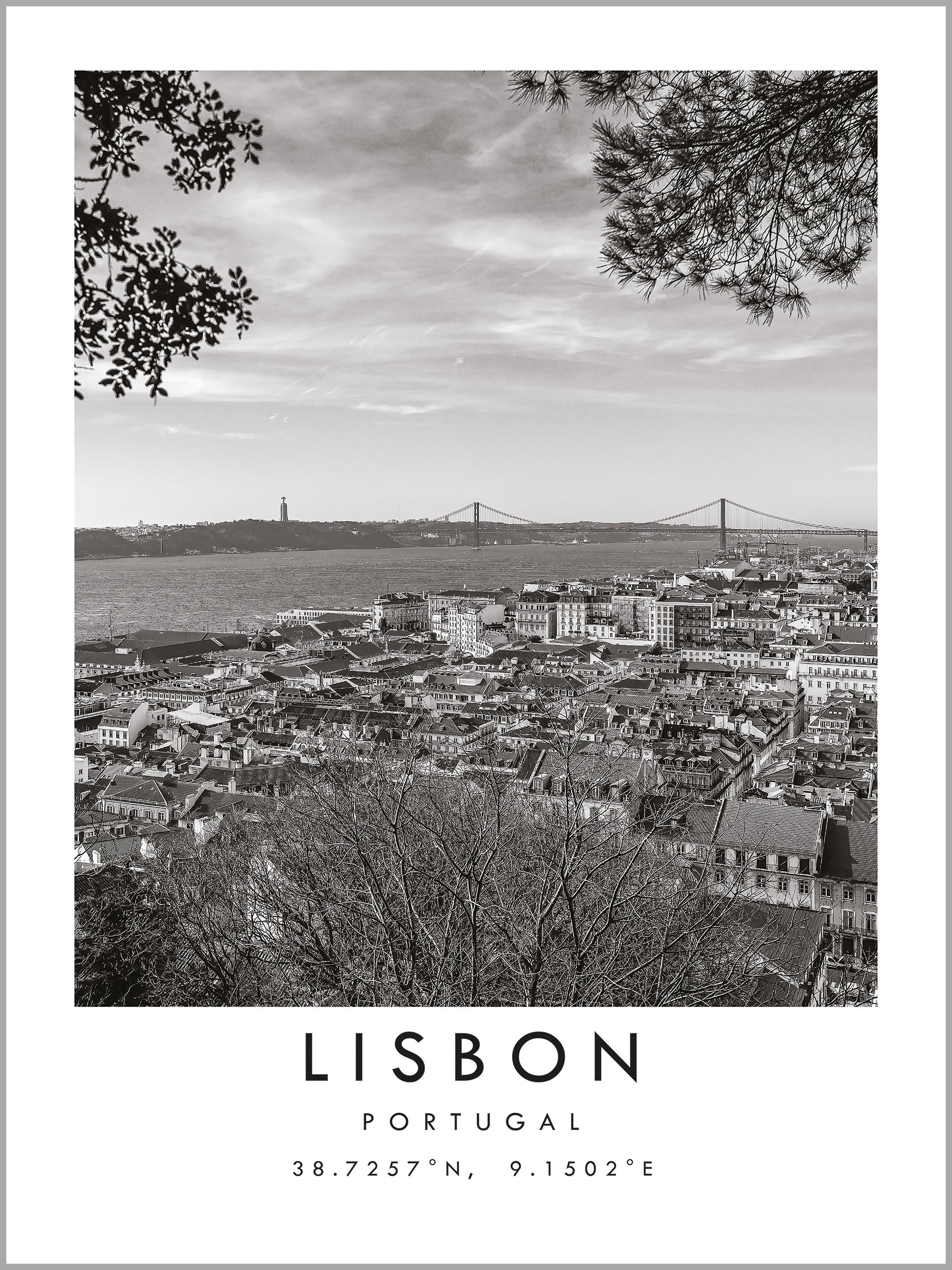Lisbon Travel Print