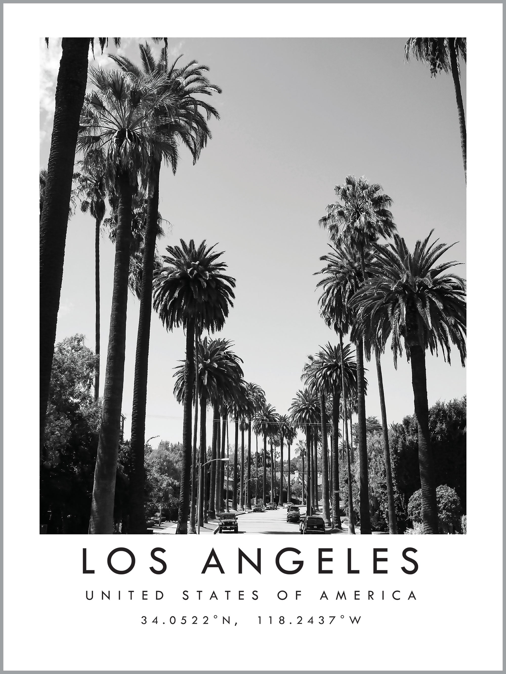 Los Angeles Travel Print