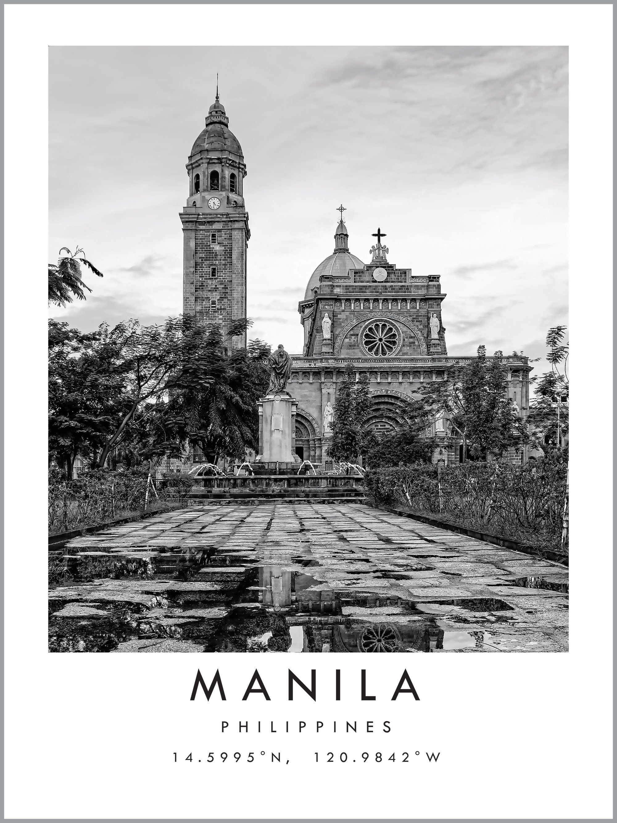 Manila Travel Print