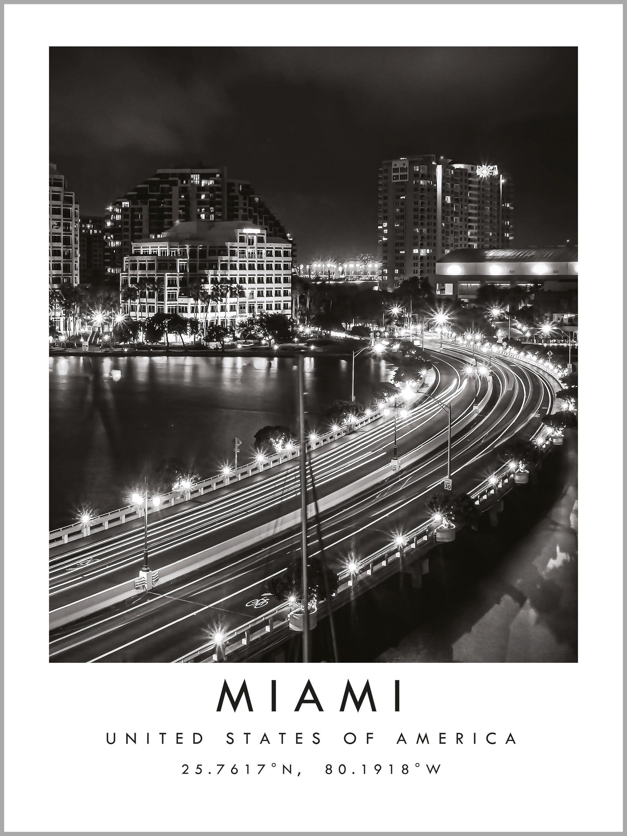 Miami Travel Print