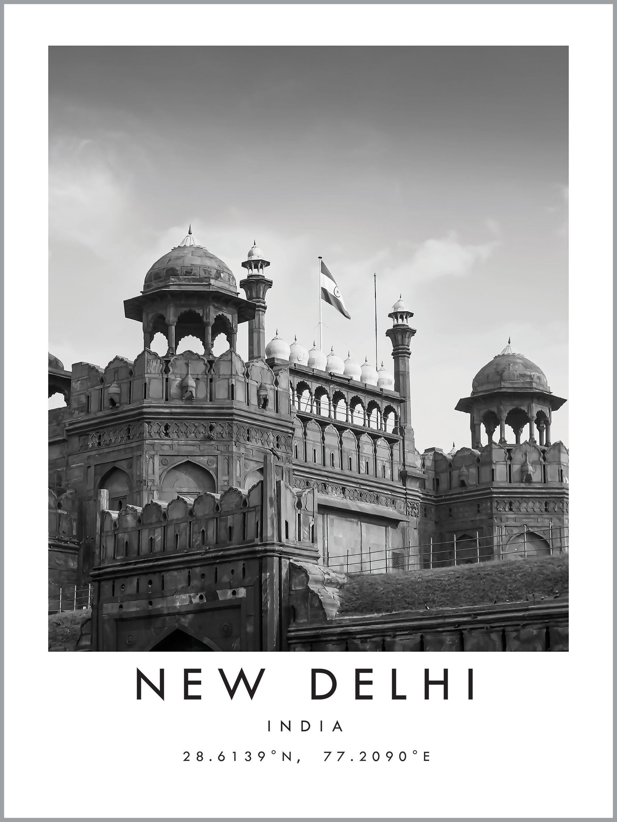 New Delhi Travel Print