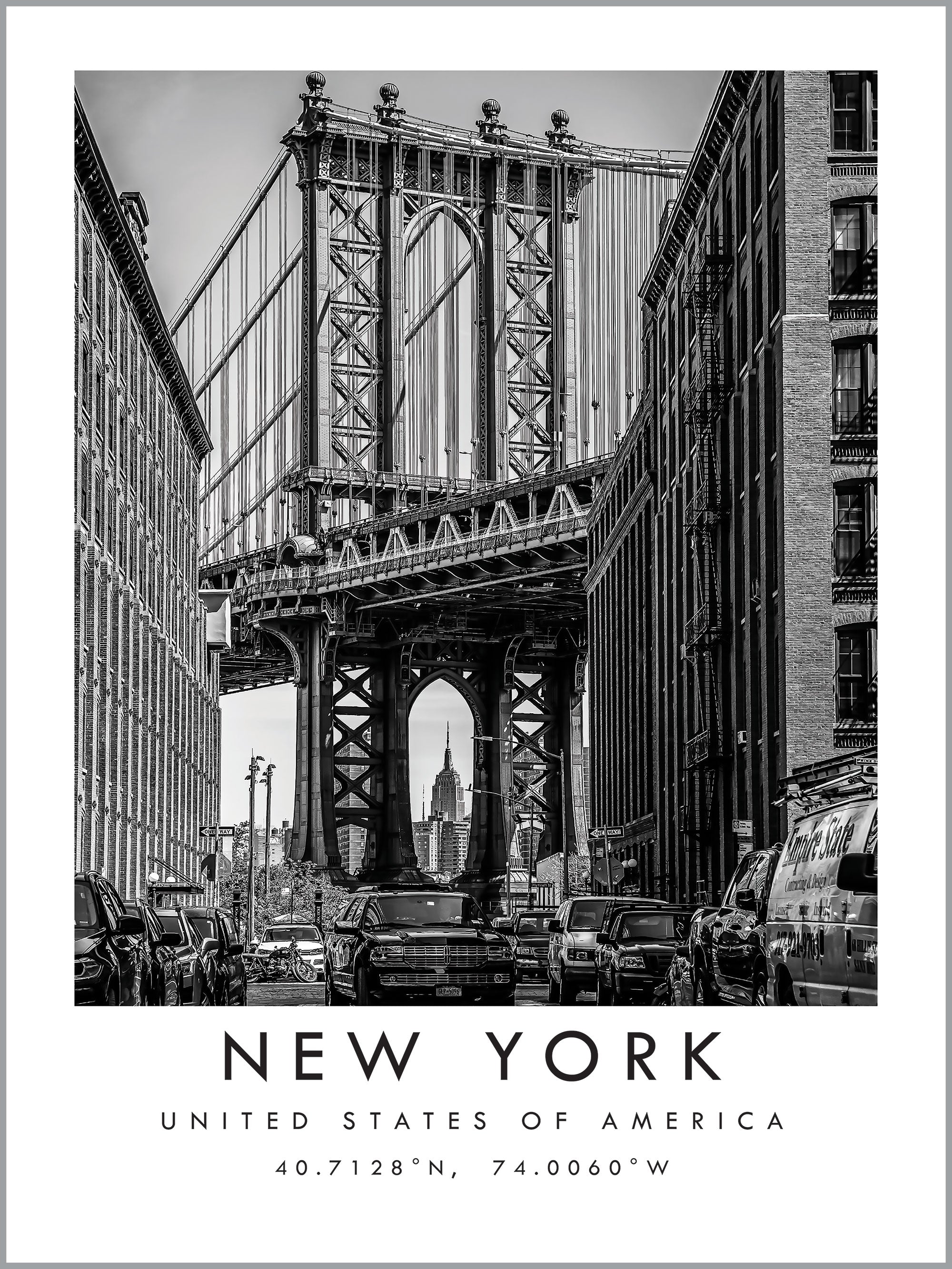 New York Travel Print