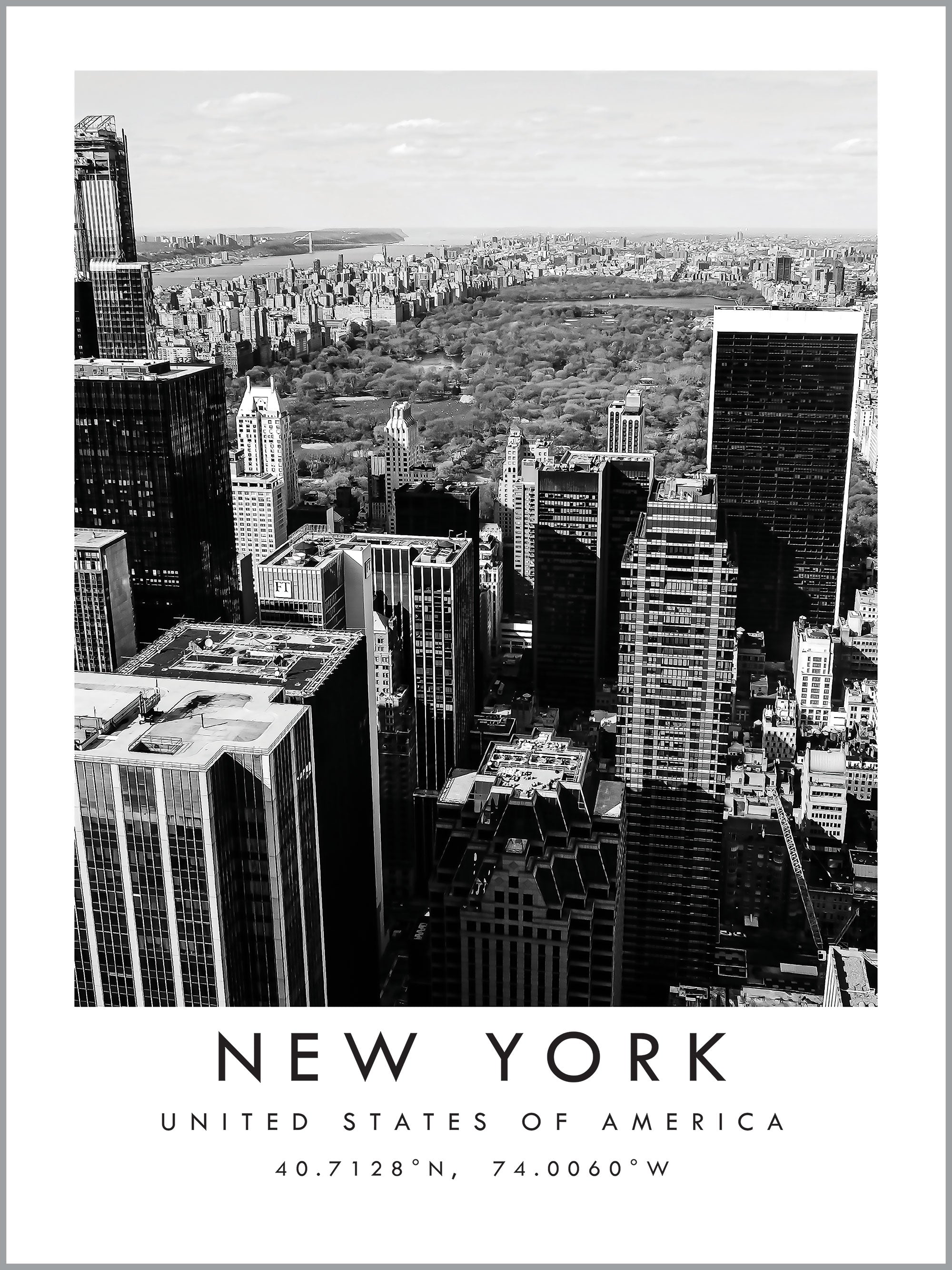 New York Travel Print