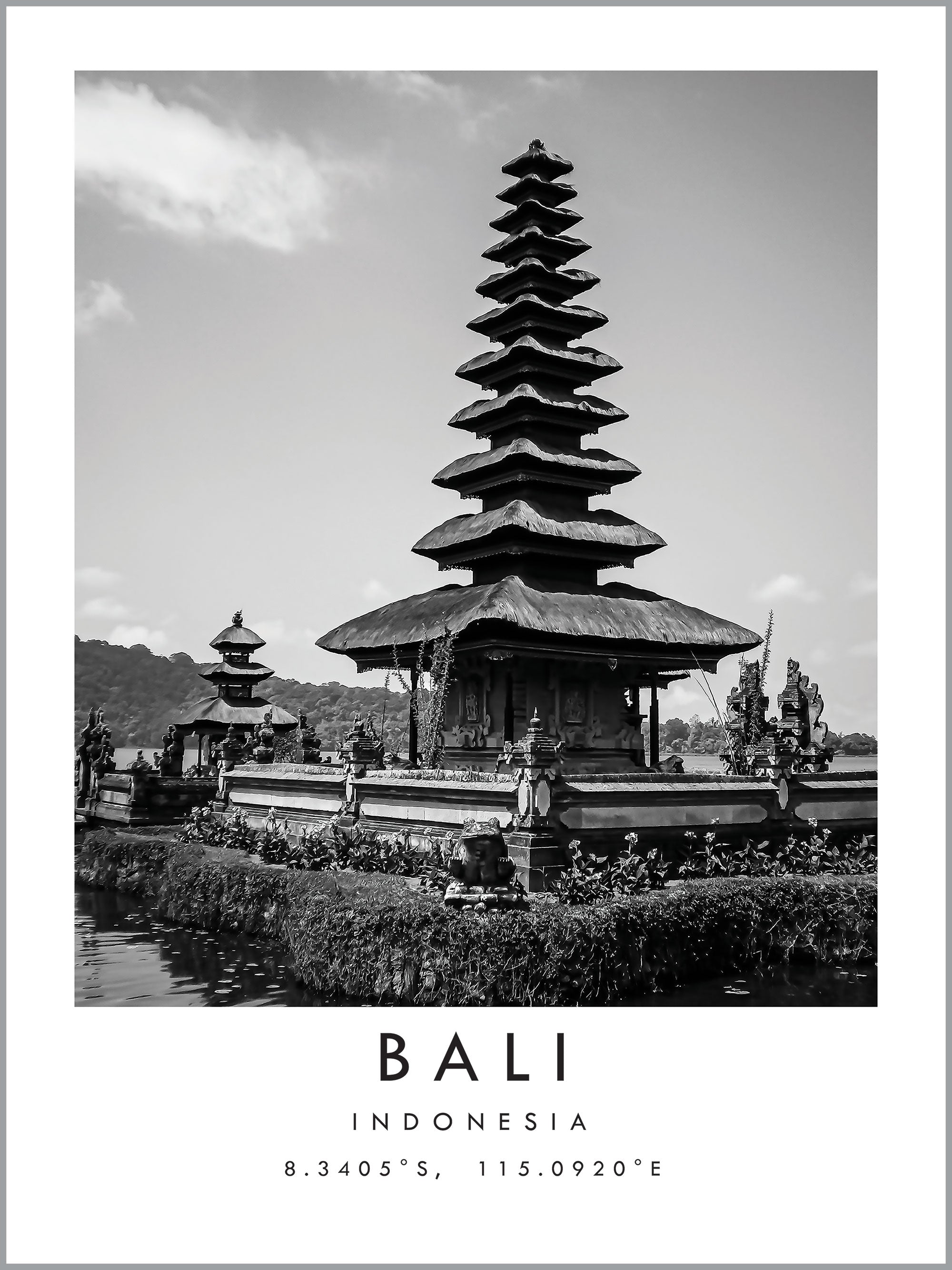 Bali Travel Print
