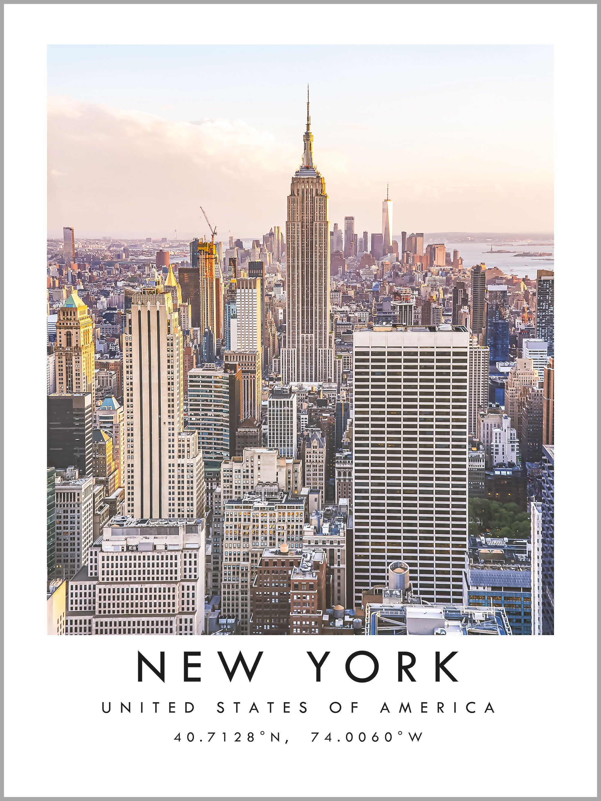 New York Travel Print