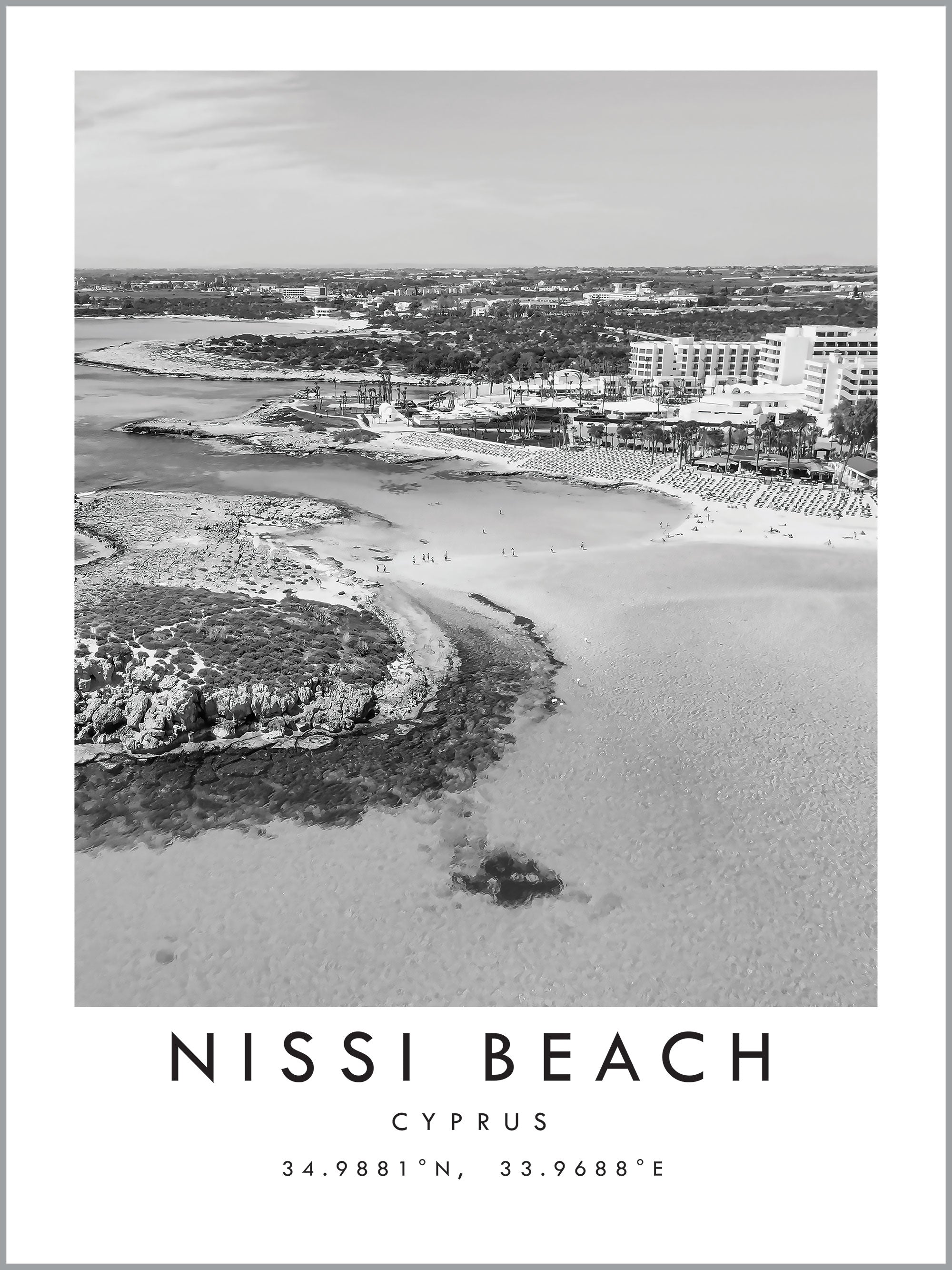 Nissi Beach Travel Print