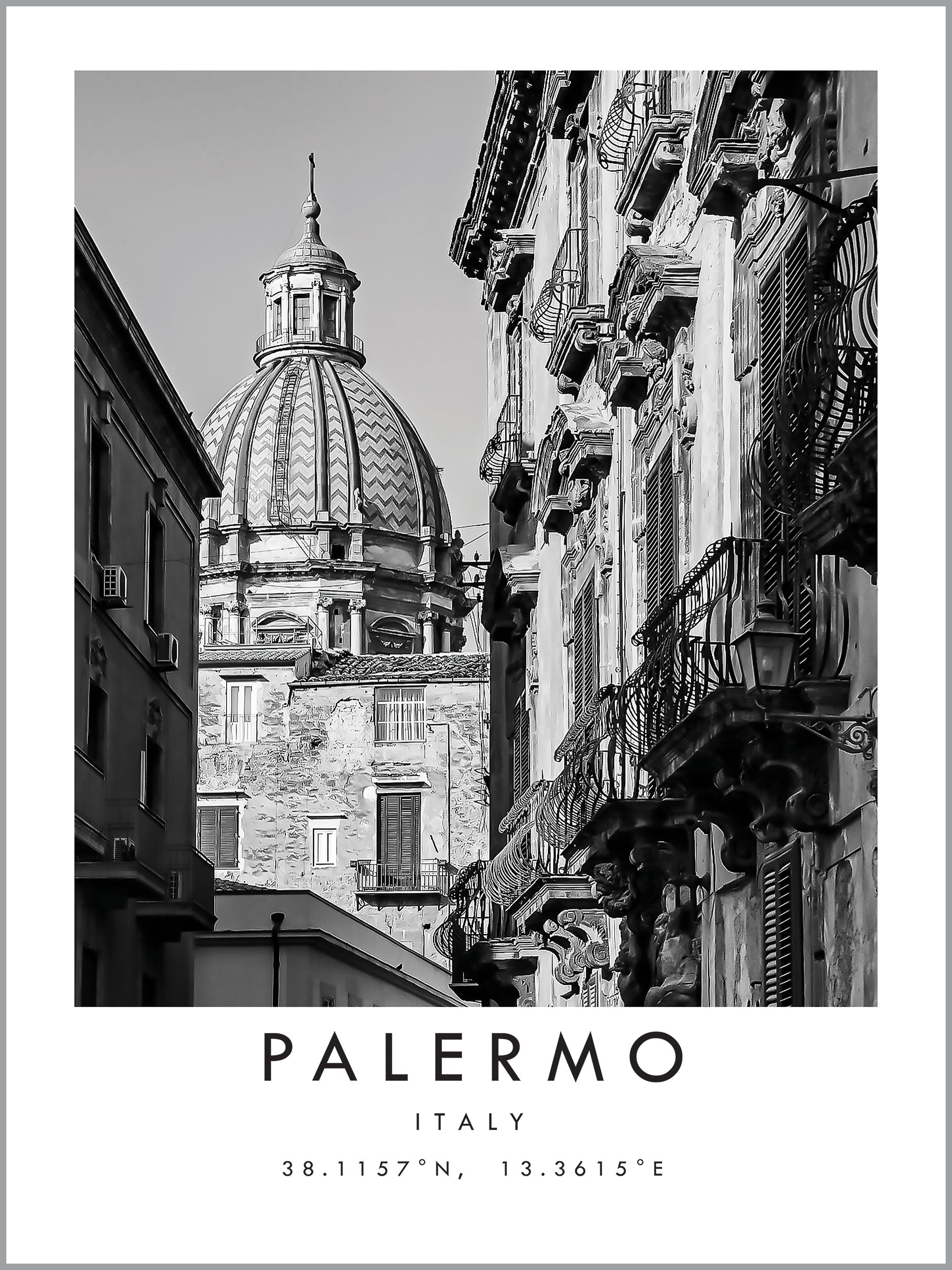 Palermo Travel Print