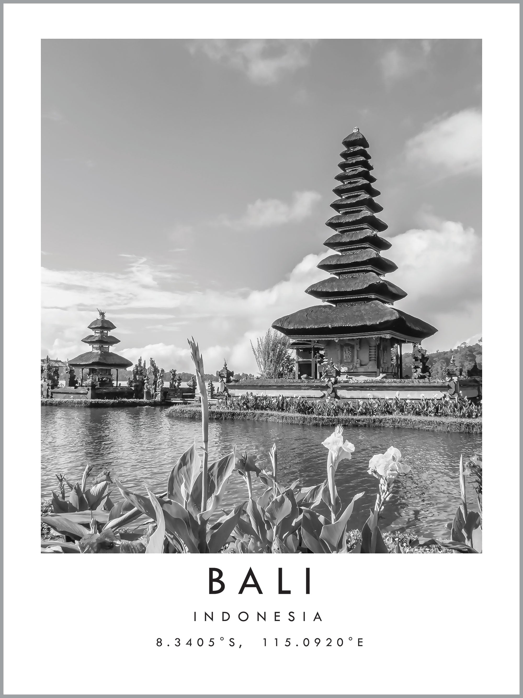 Bali Travel Print