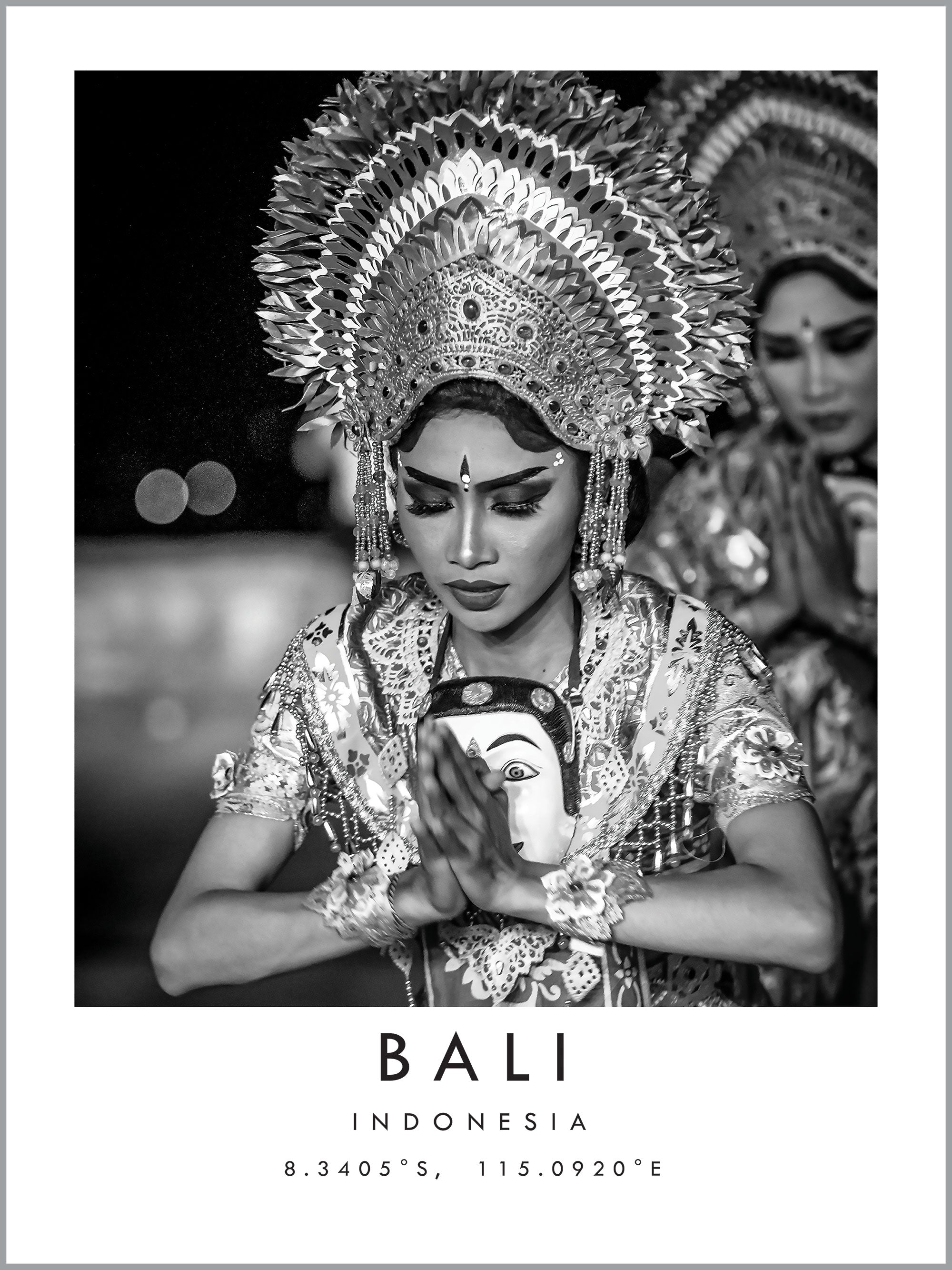 Bali Travel Print, Bali Poster