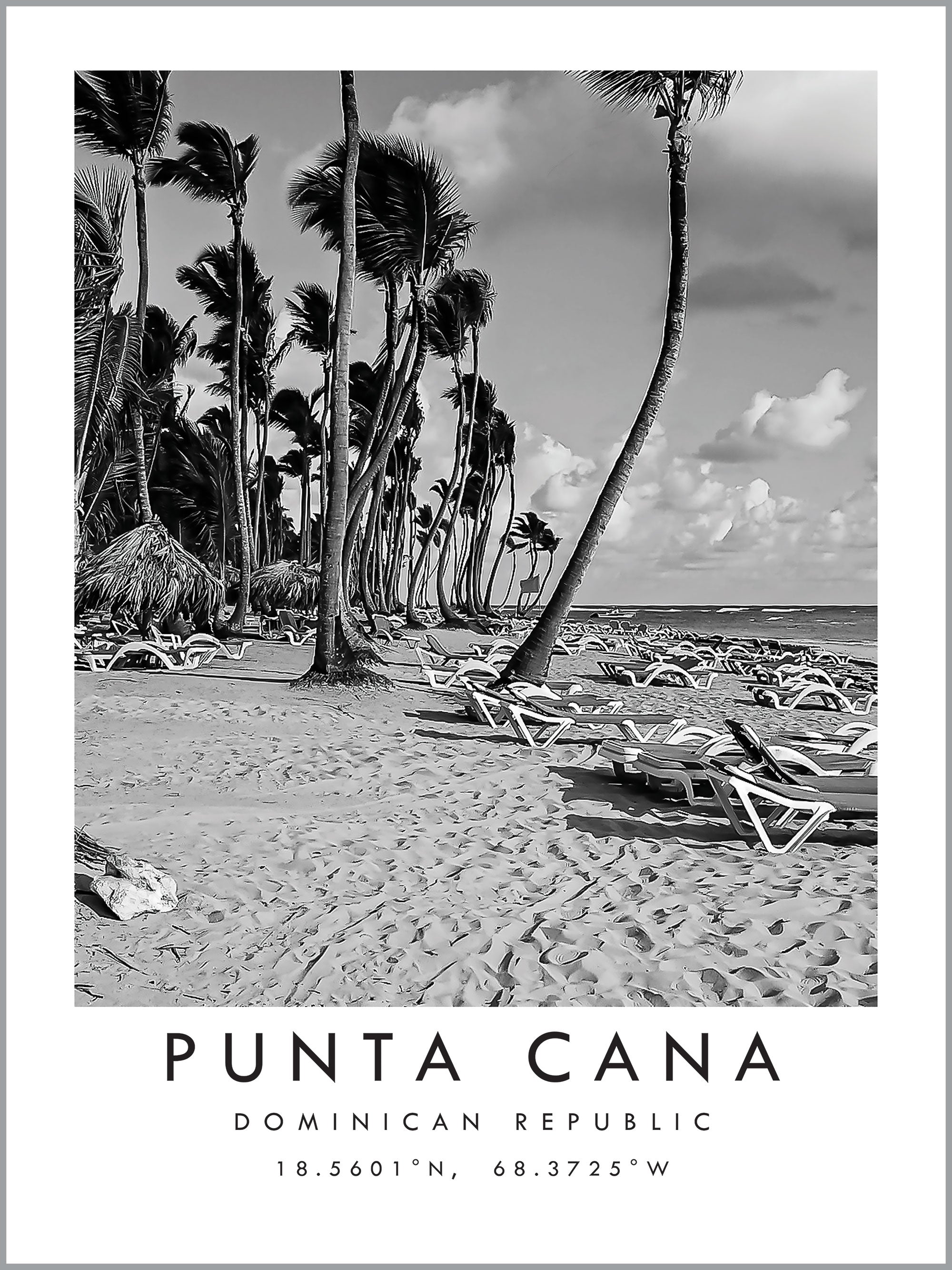 Punta Cana Travel Print