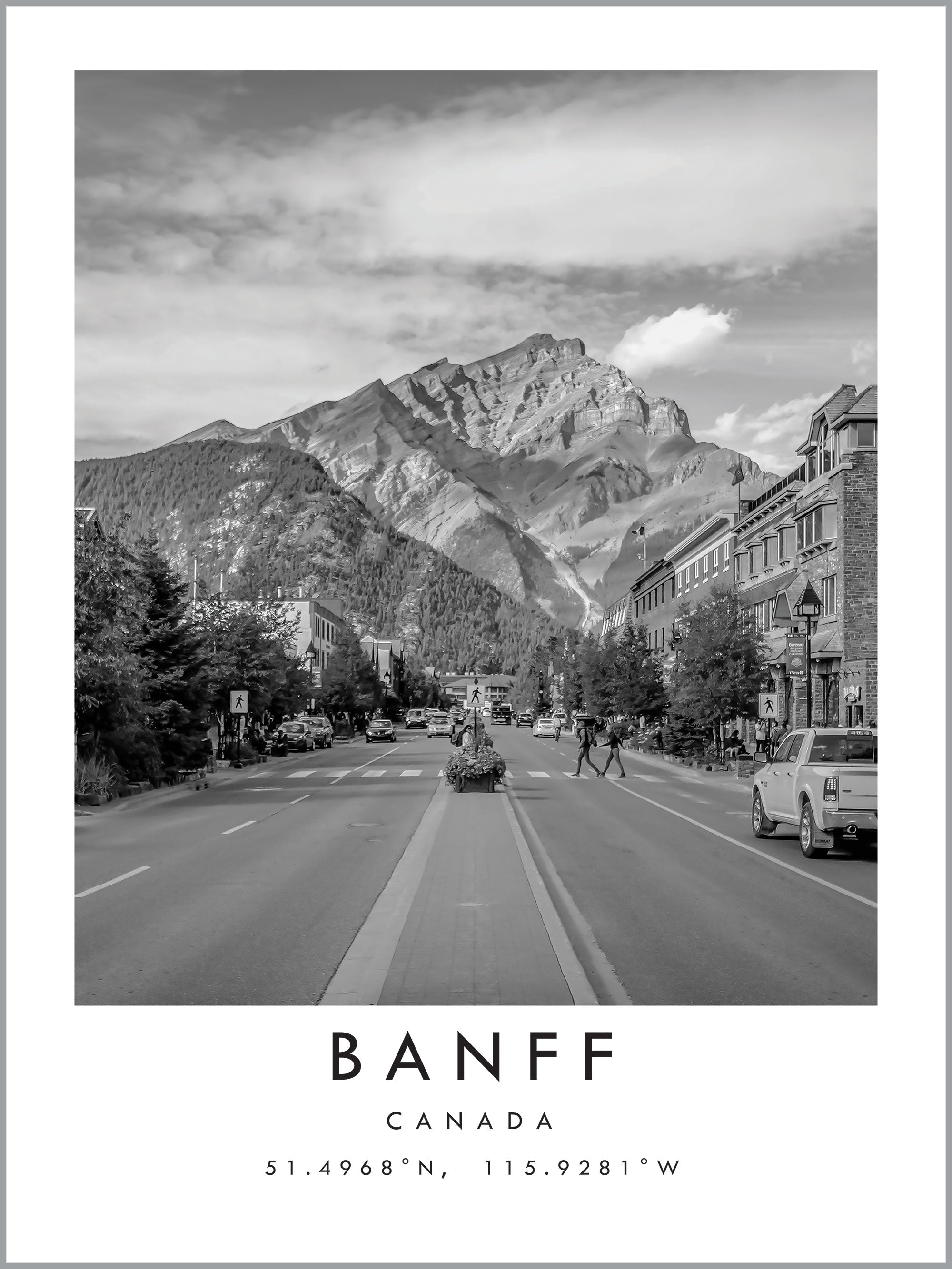 Banff Travel Print