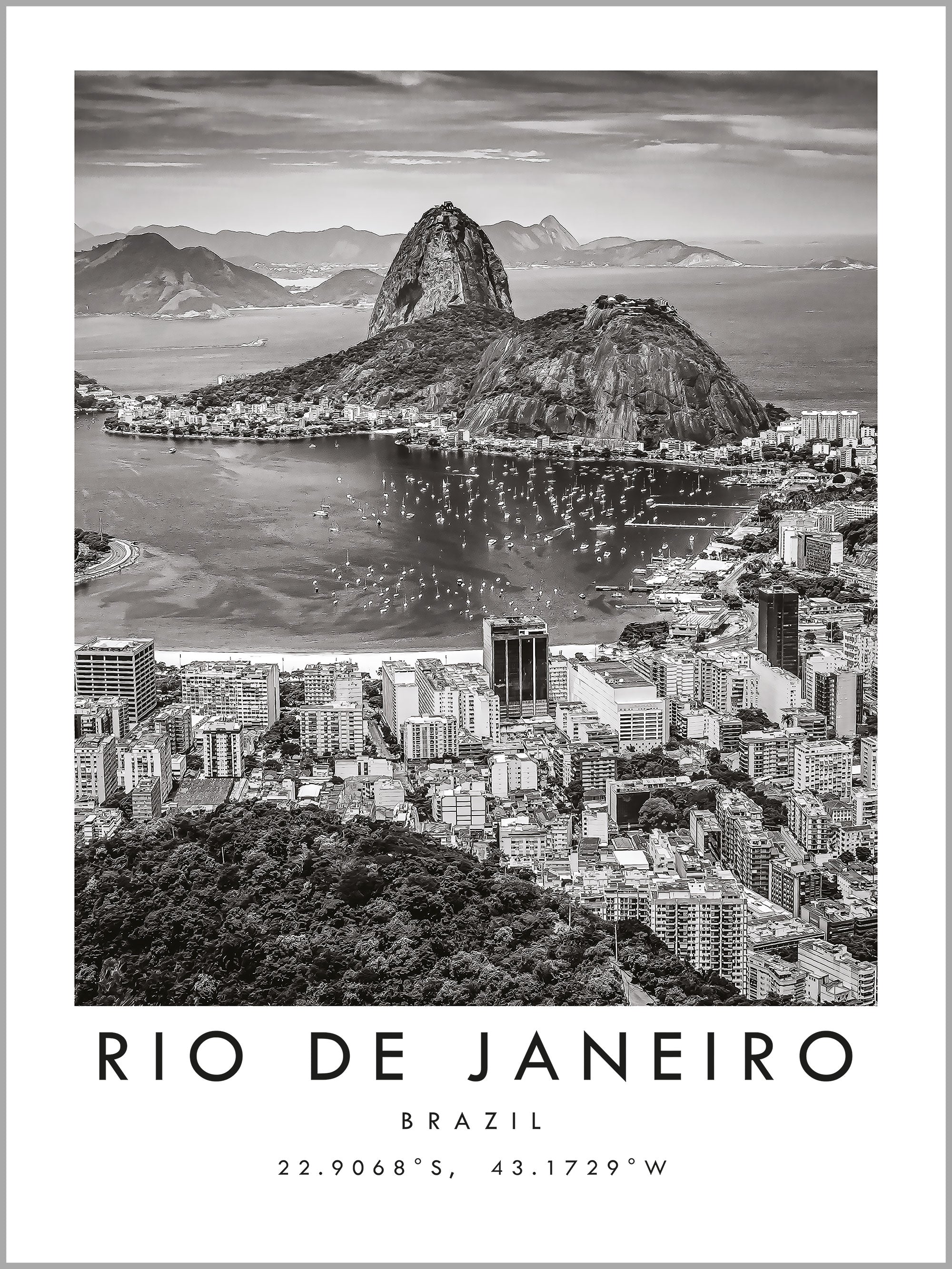 Rio De Janeiro Travel Print