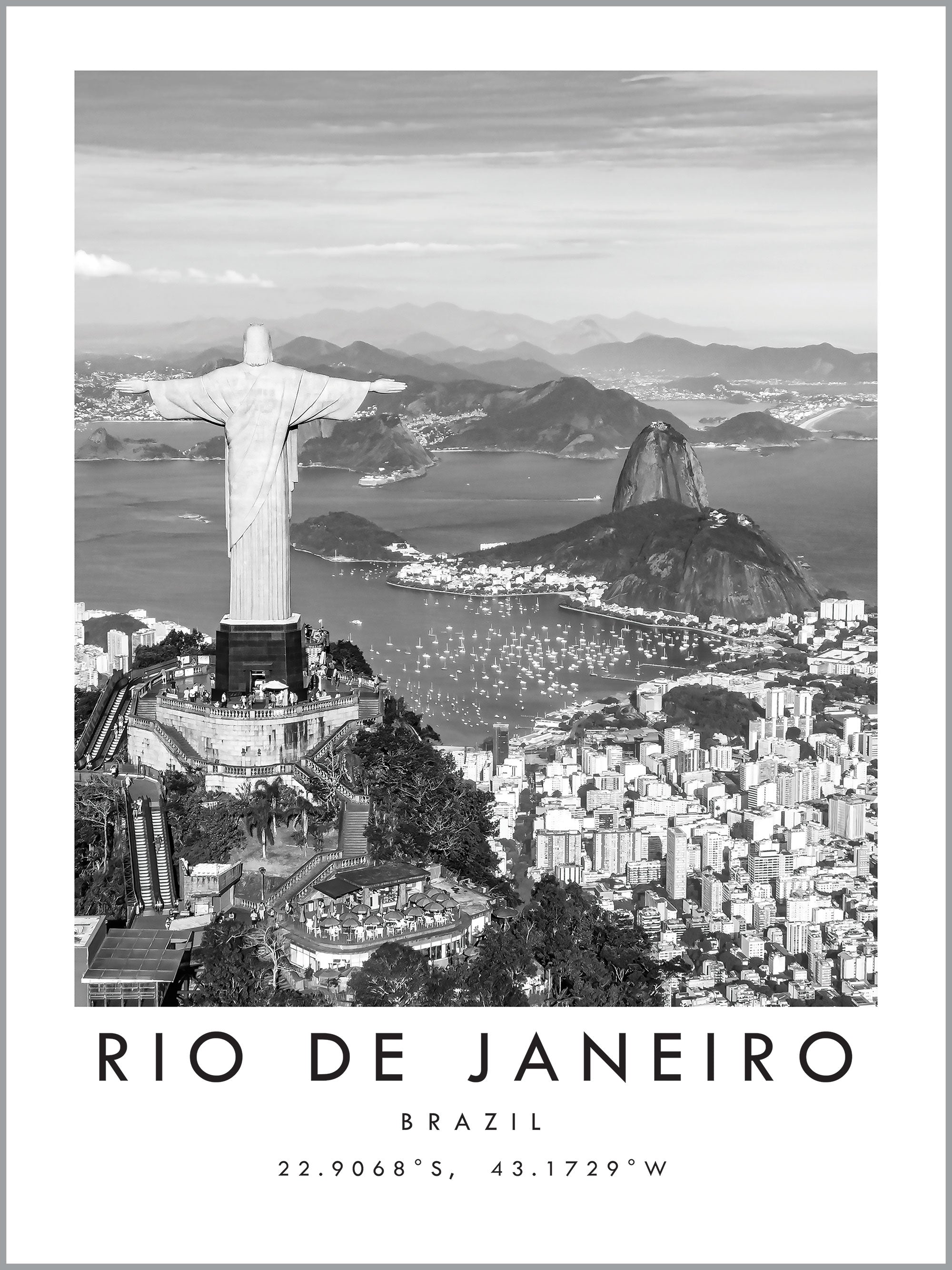 Rio De Janeiro Travel Print