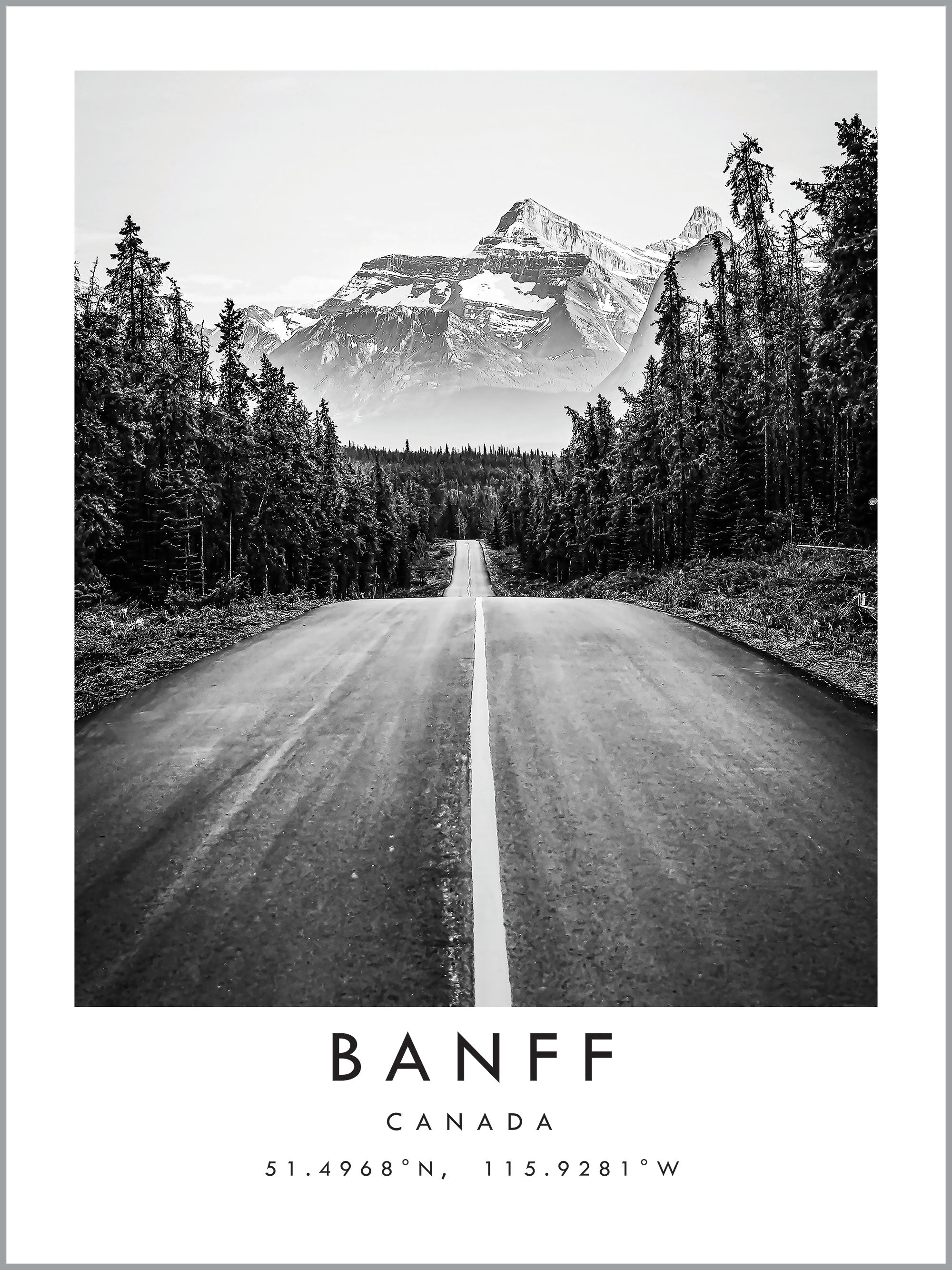 Banff Travel Print