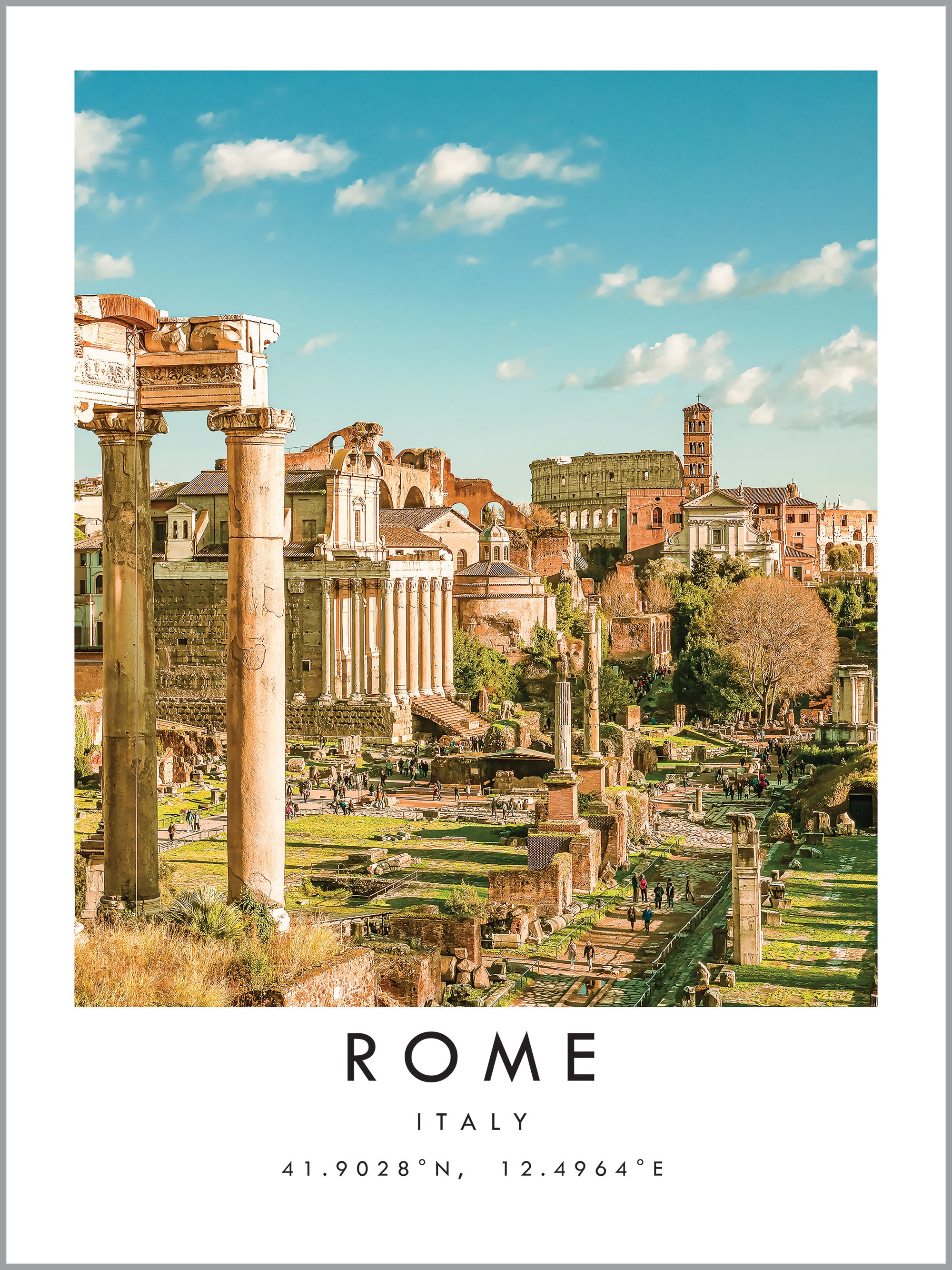 Rome Travel Print