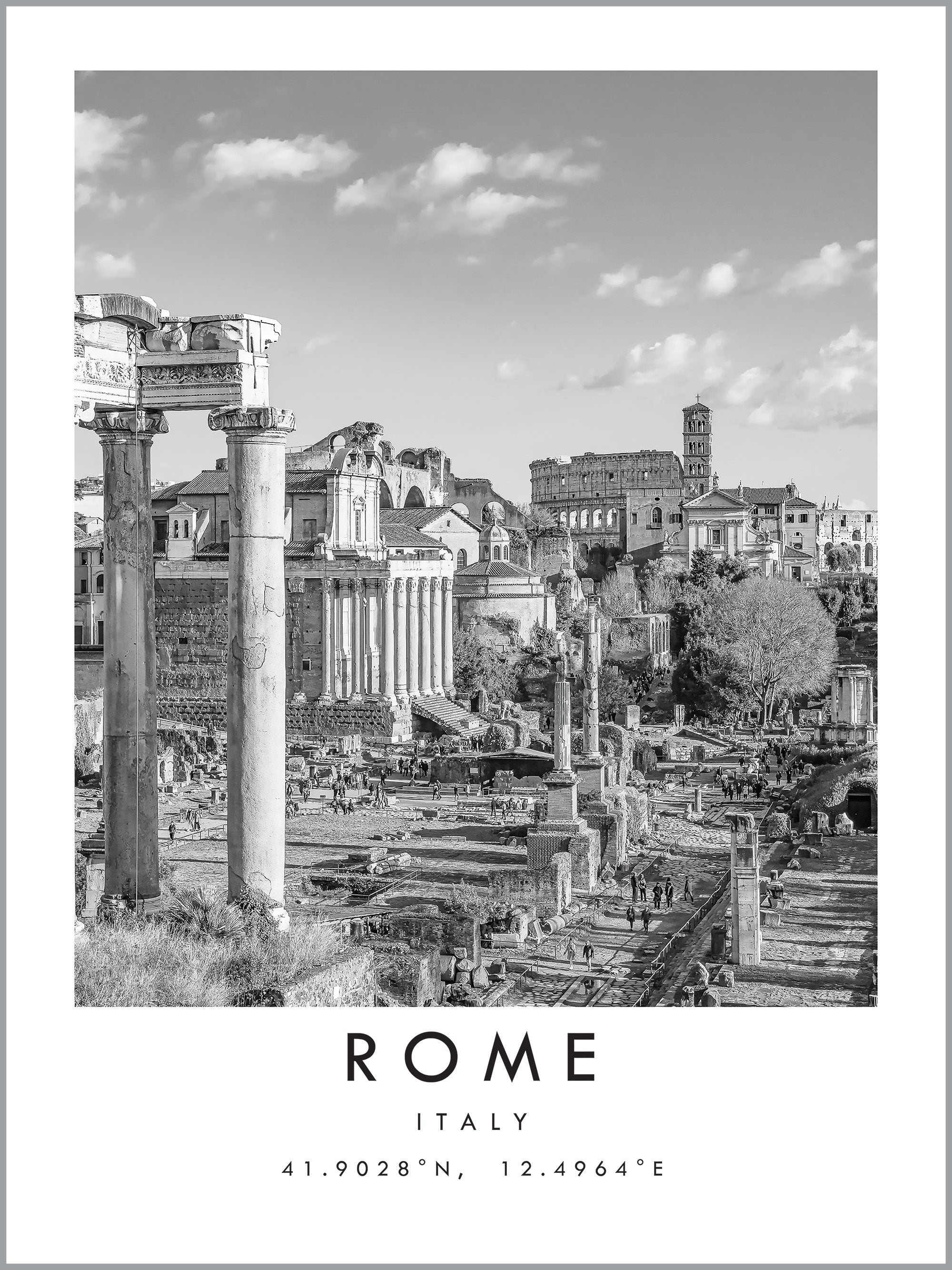 Rome Travel Print