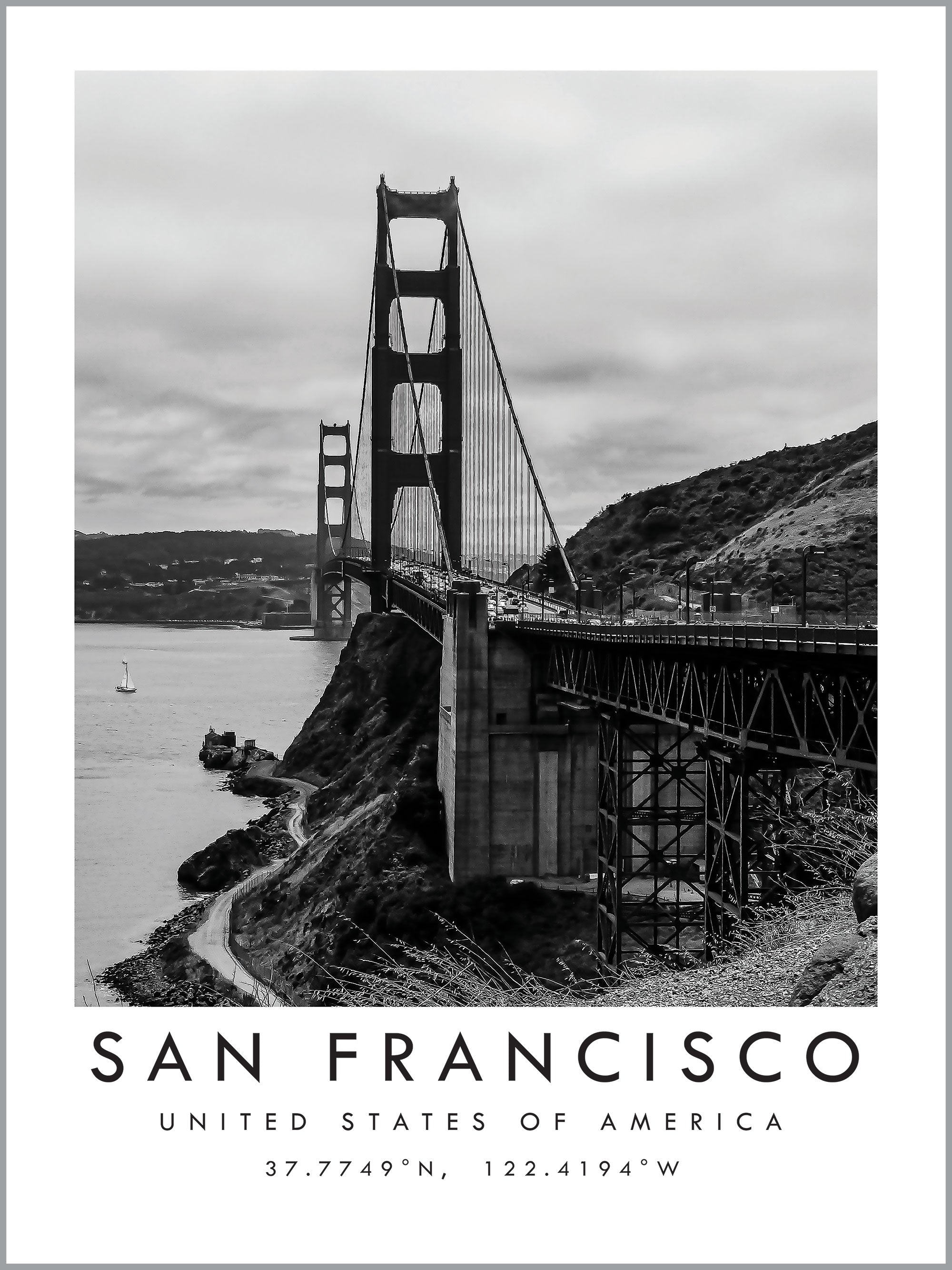 San Francisco Travel Print