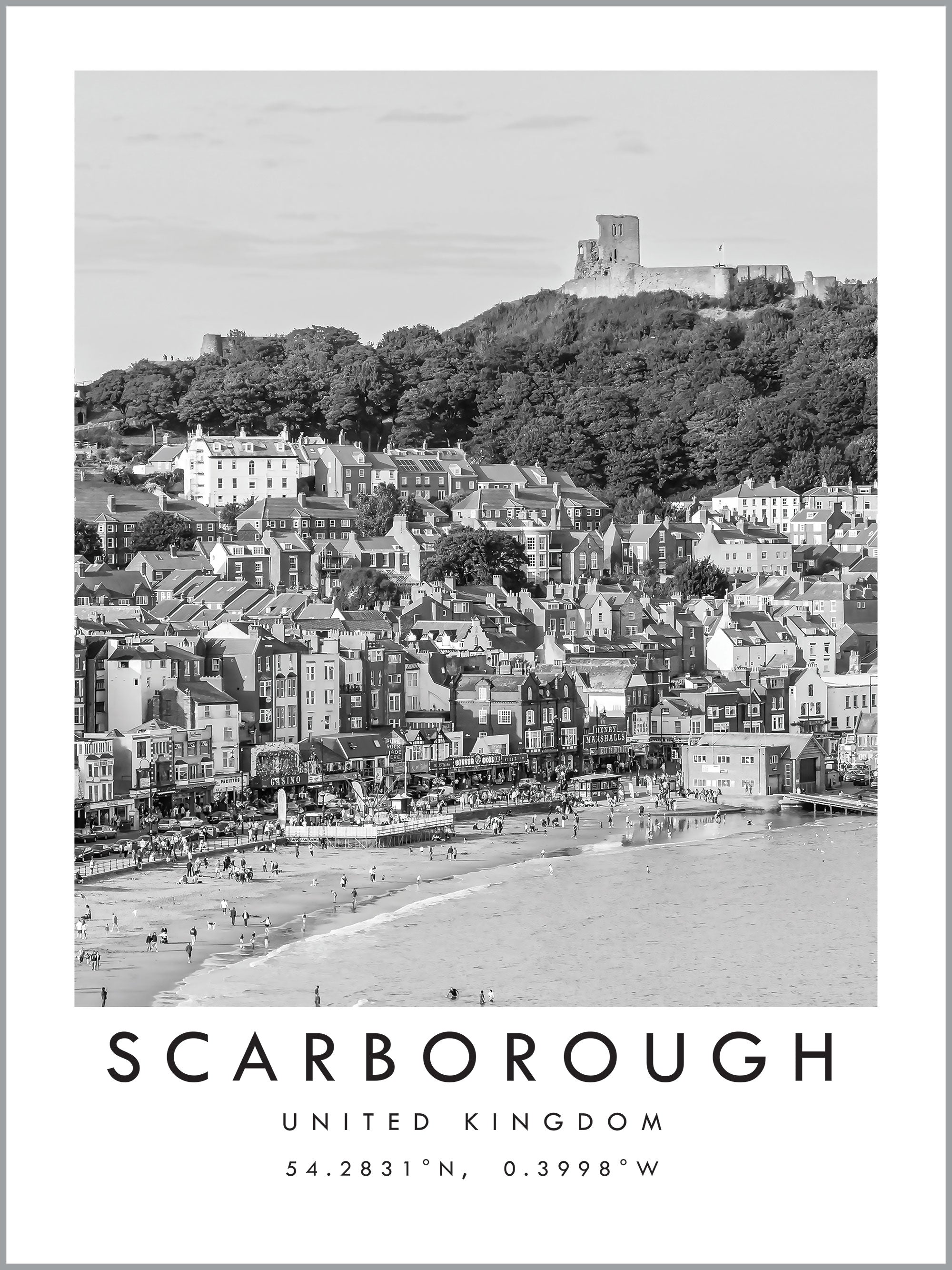 Scarborough Travel Print