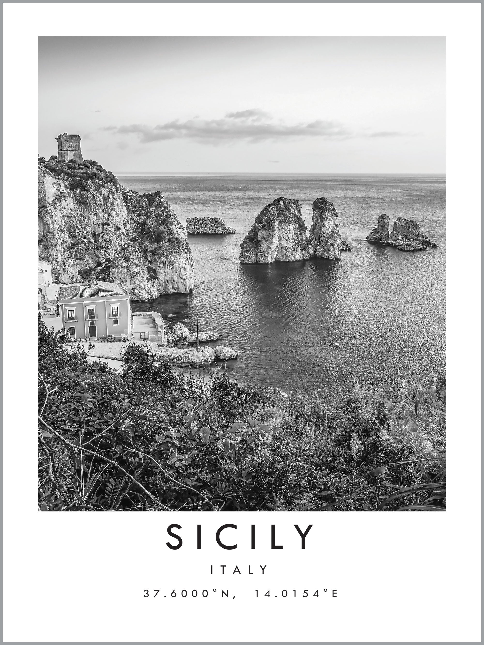 Sicily Travel Print