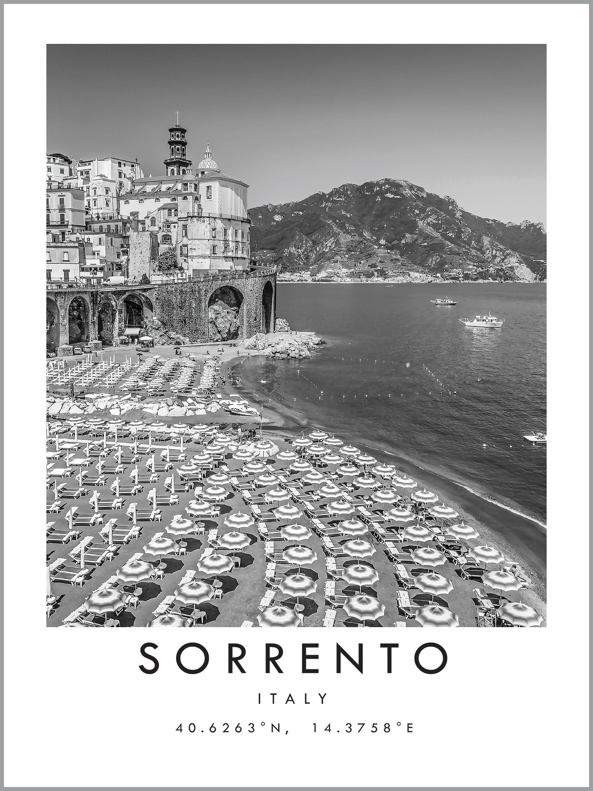 Sorrento Travel Print