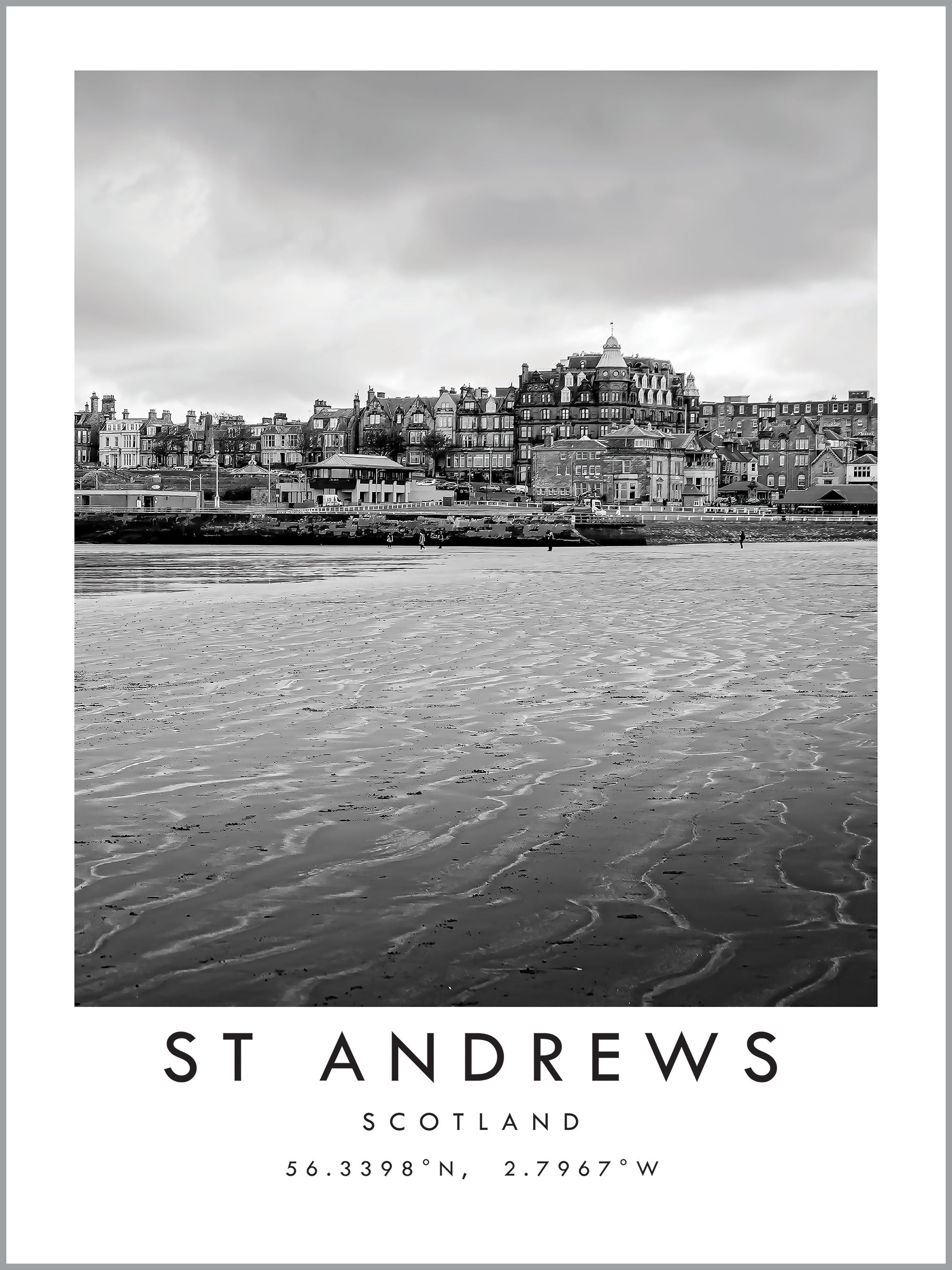 St Andrews Travel Print