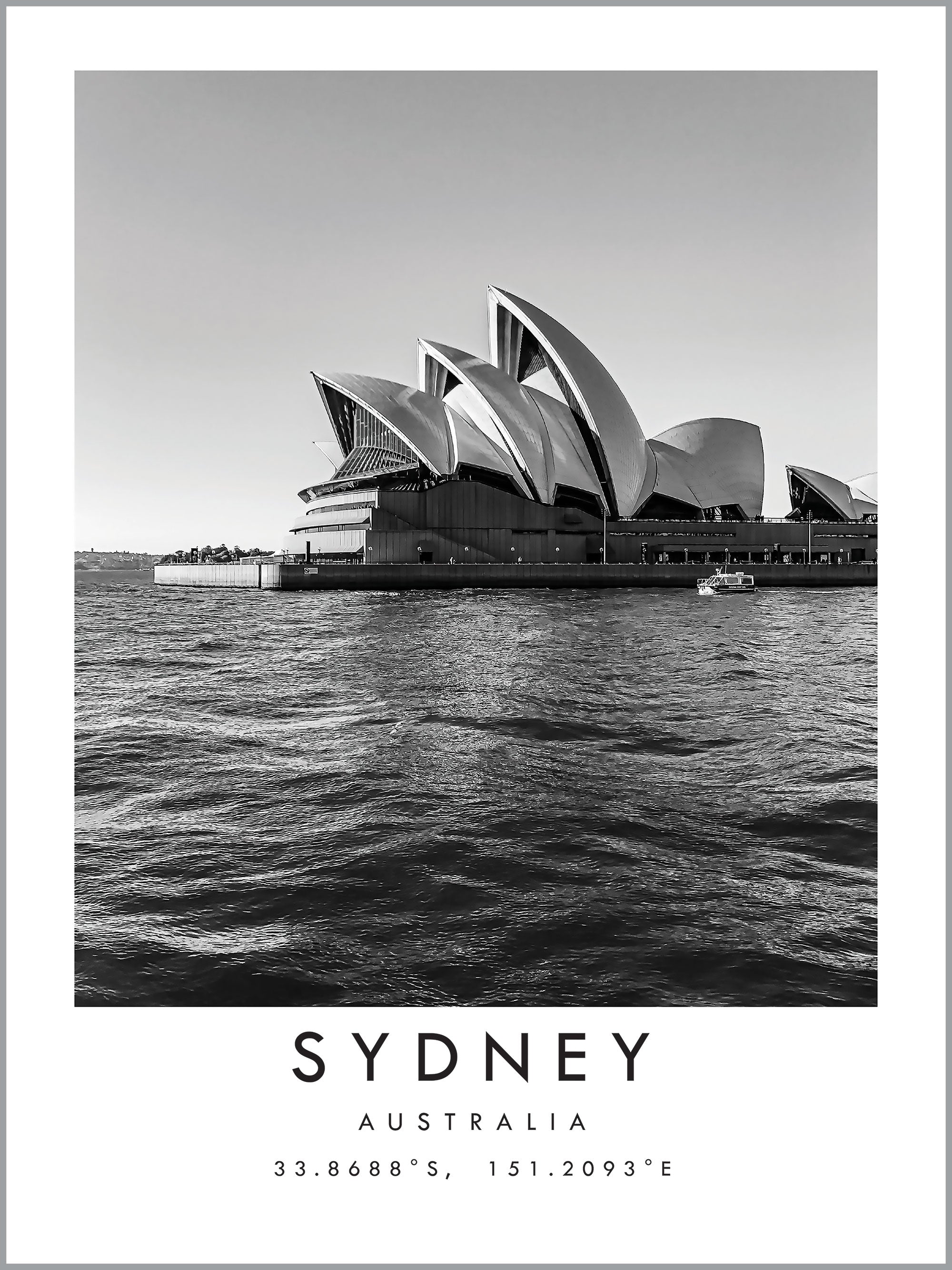 Sydney Travel Print