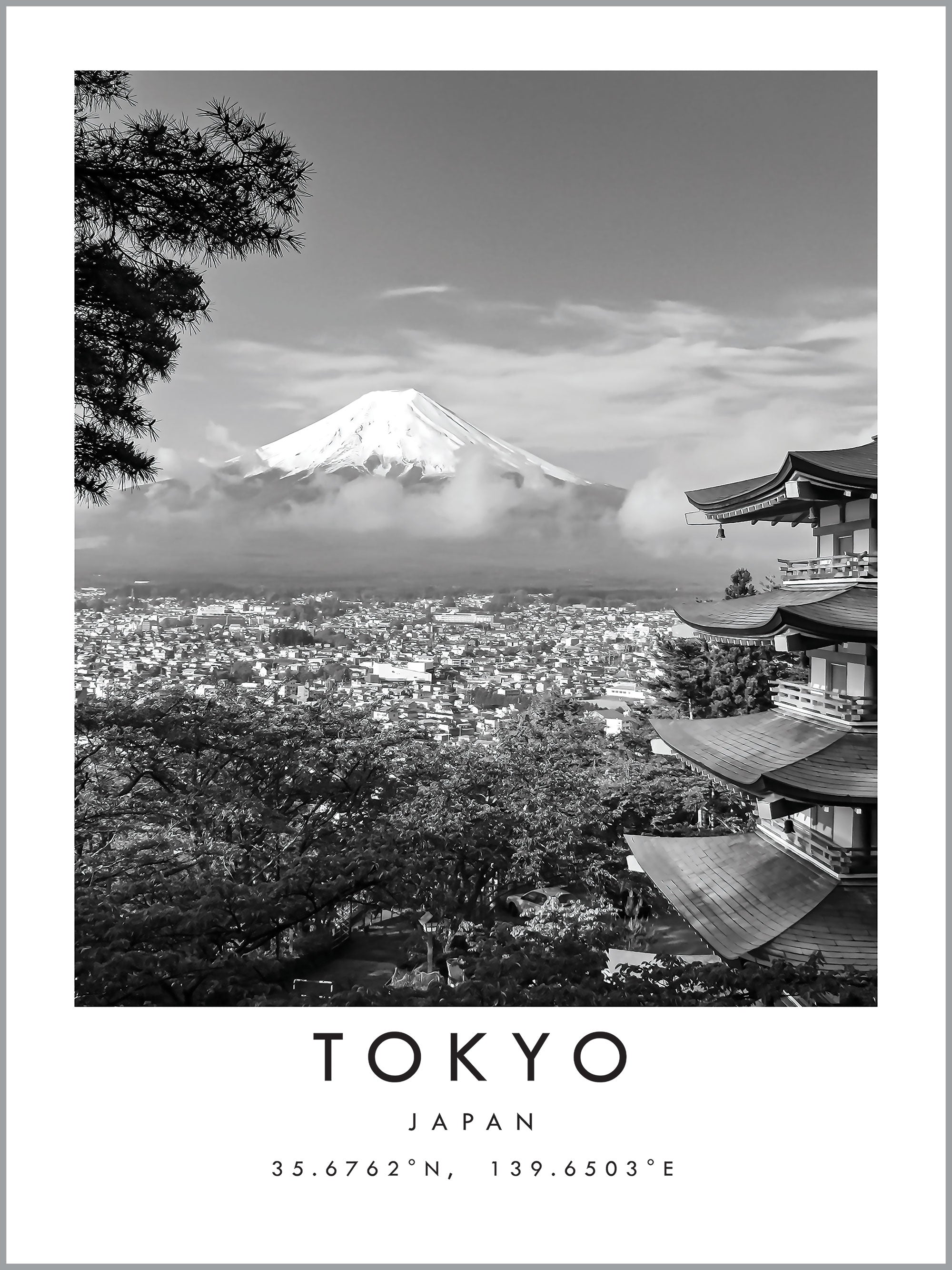 Tokyo Travel Print