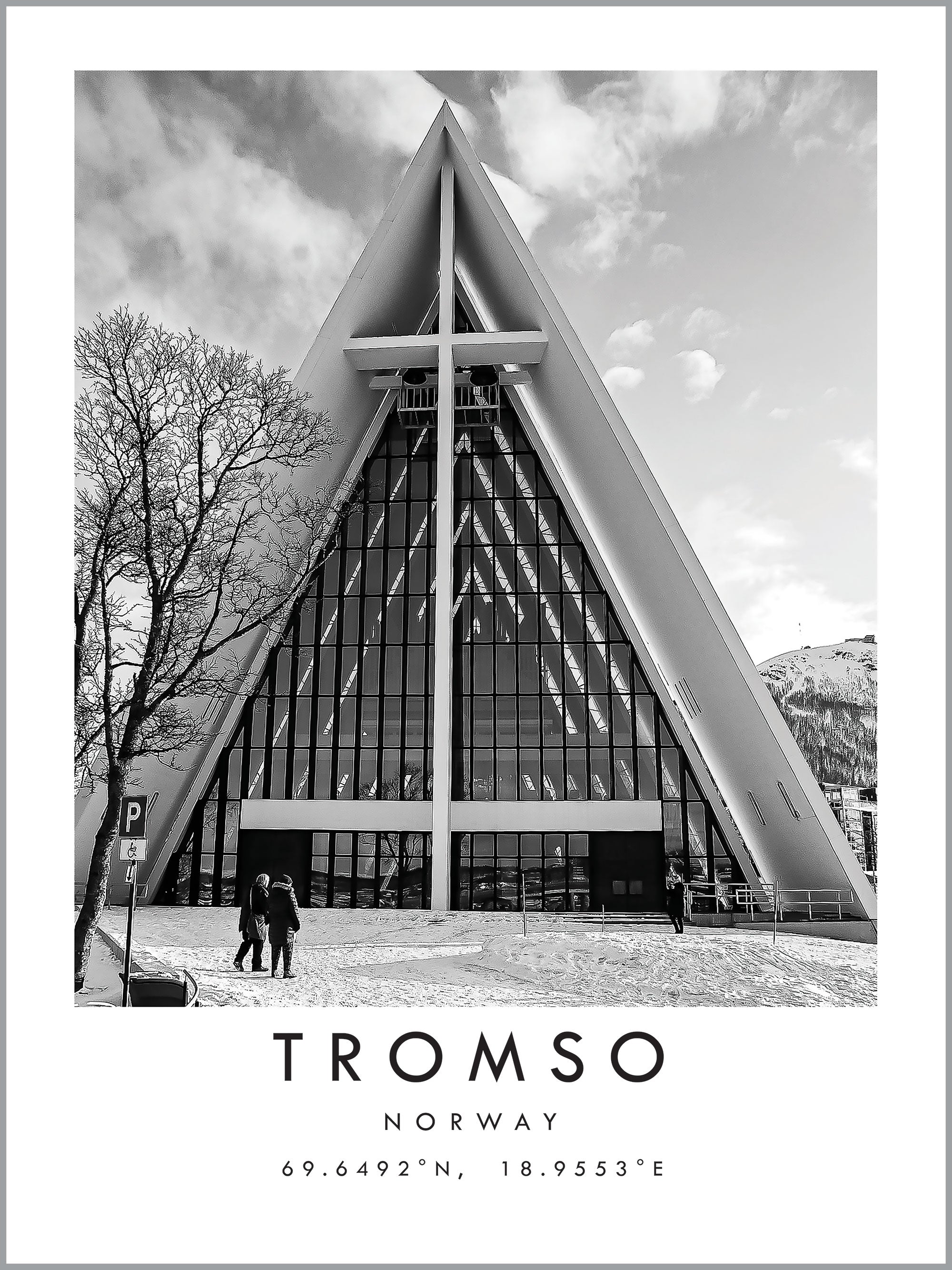 Tromso Travel Print