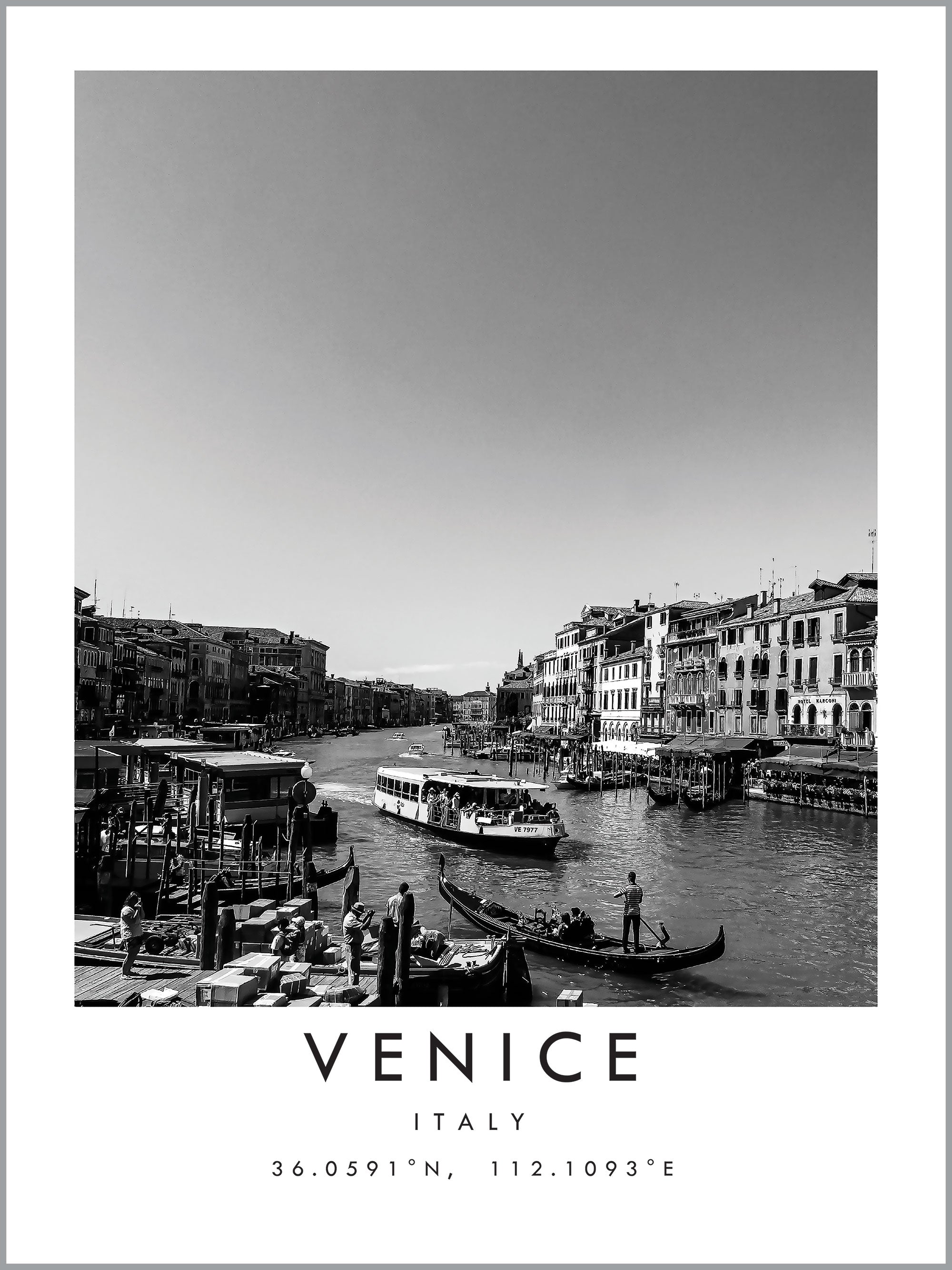 Venice Travel Print