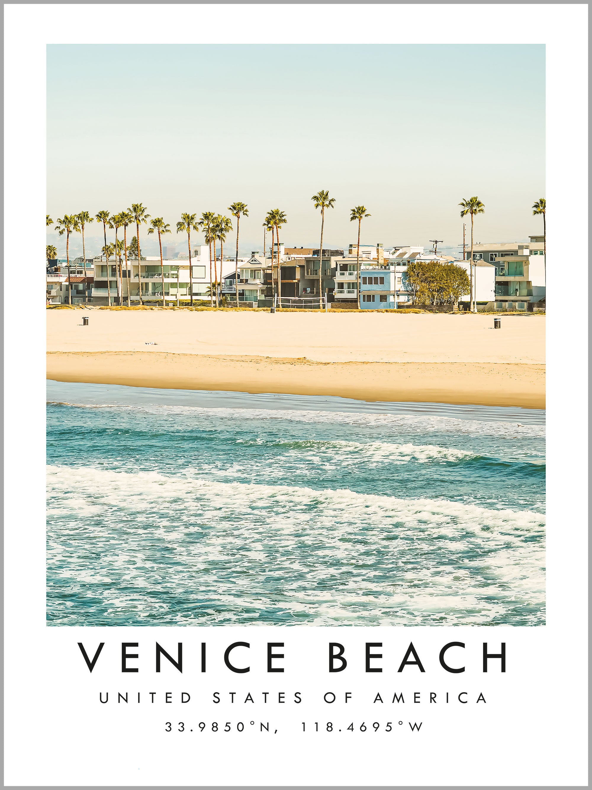 Venice Beach Travel Print