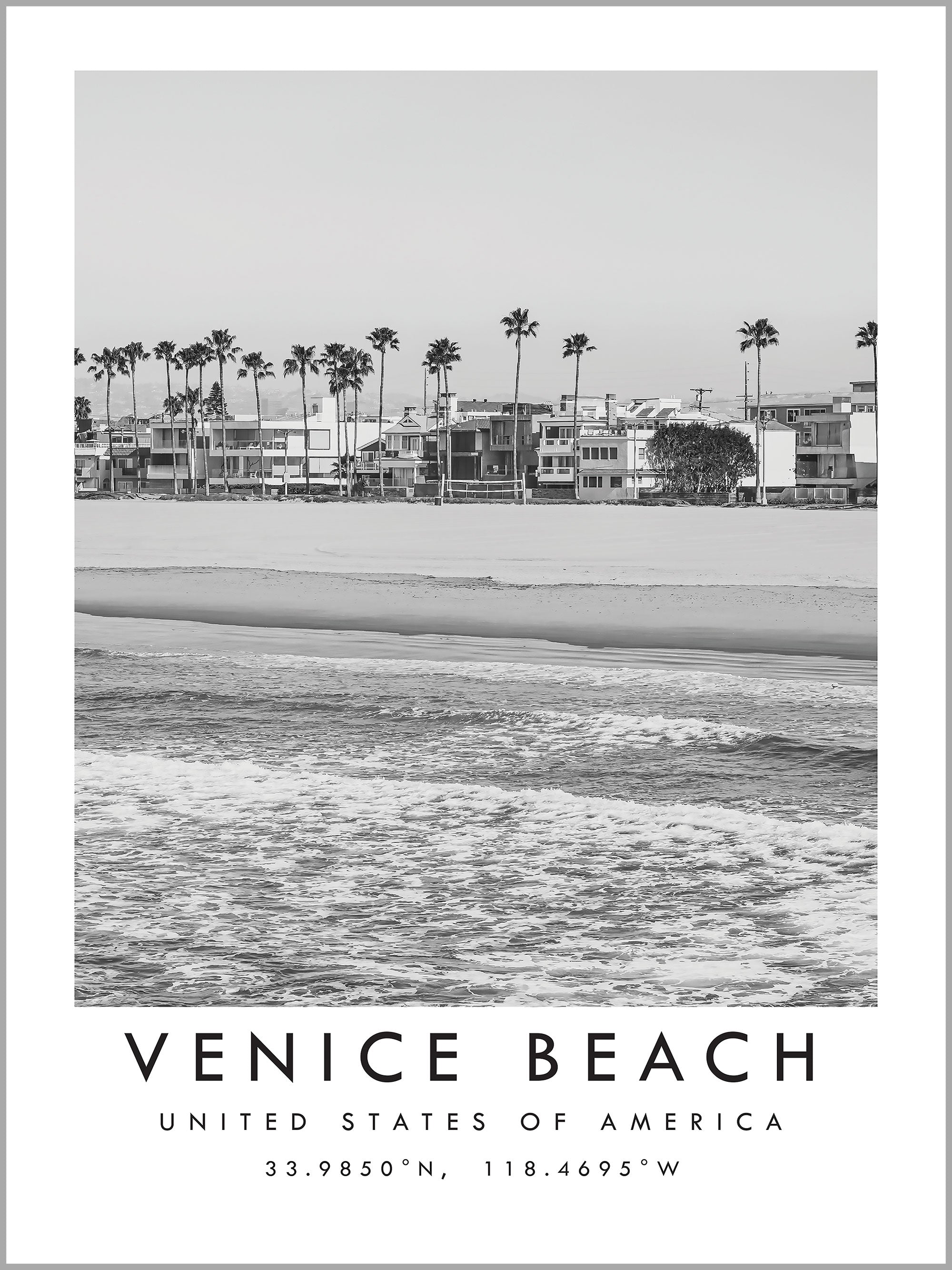 Venice Beach Travel Print